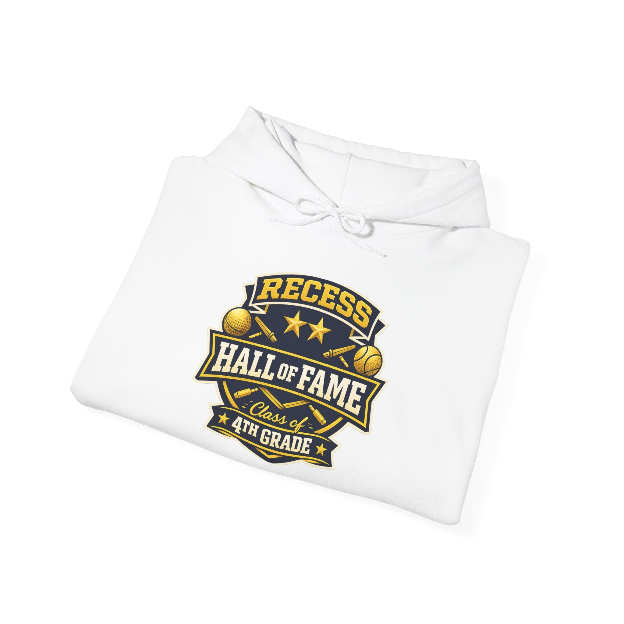 Recess Hall of Fame Hoodie -- Class of 4th Grade
