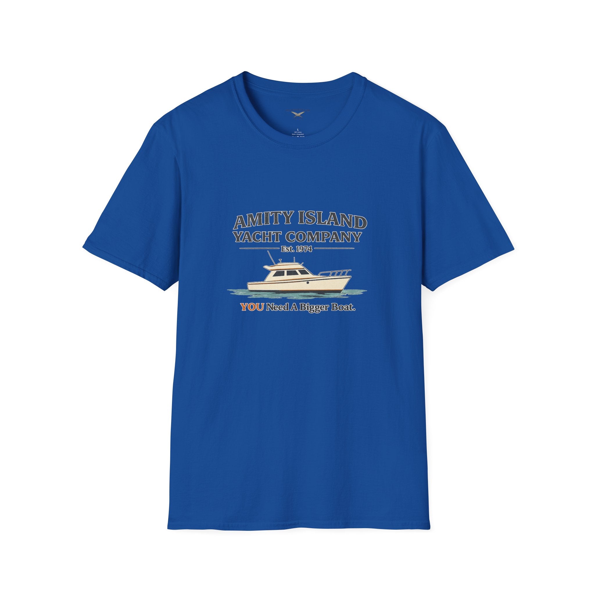 Amity Island Yacht Company T-Shirt — Vintage Literary Humor Tee