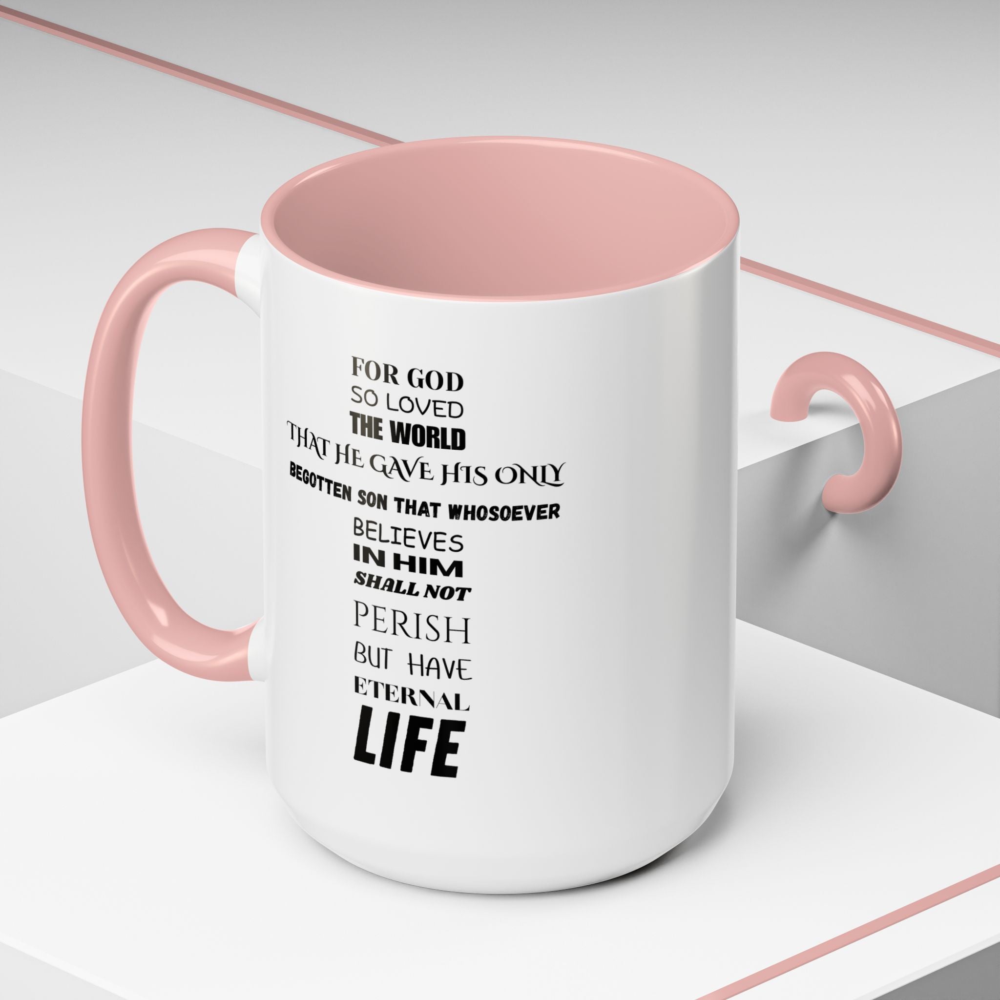 John 3:16 Coffee Mug — The Foundation Collection (15oz)