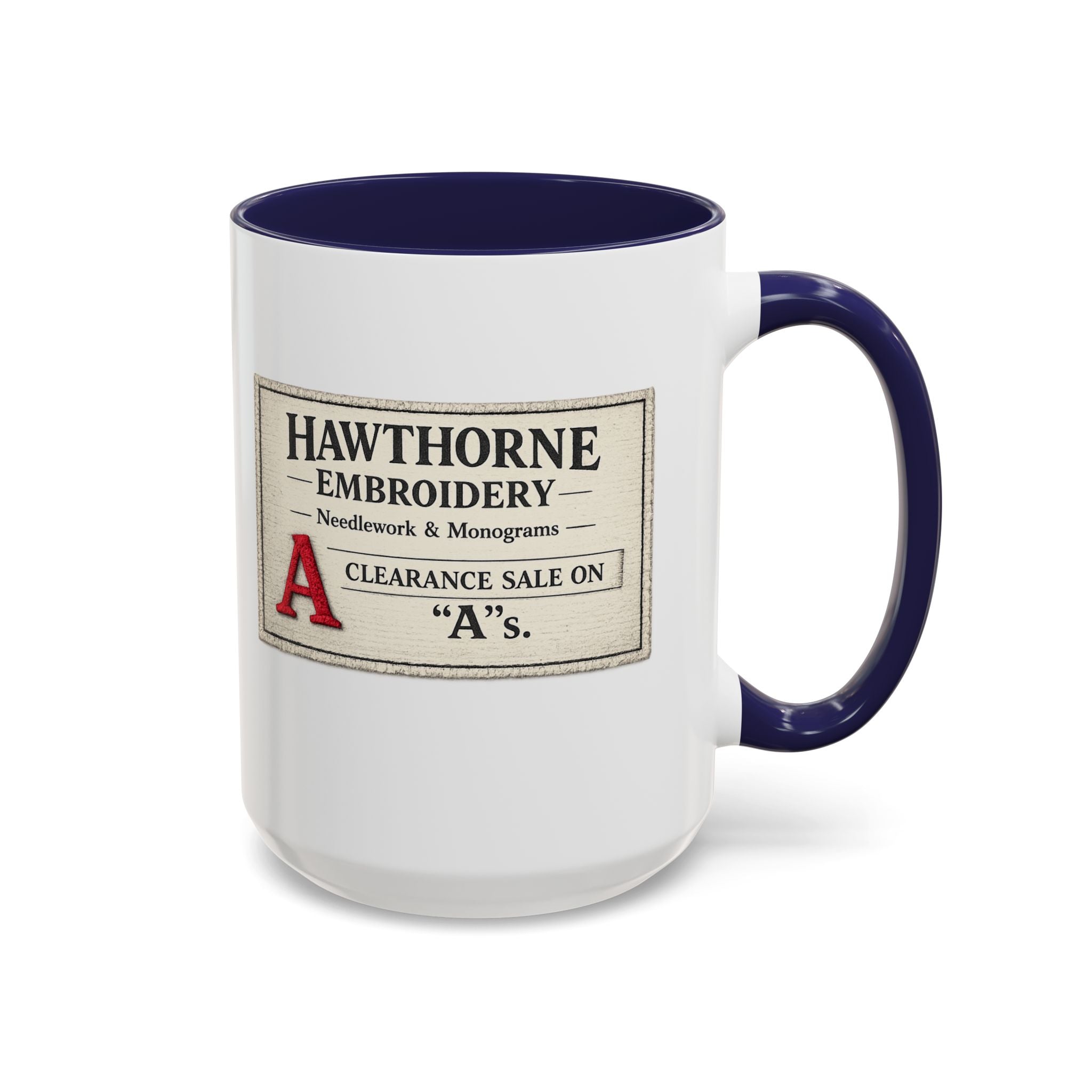 Hawthorne Embroidery Mug