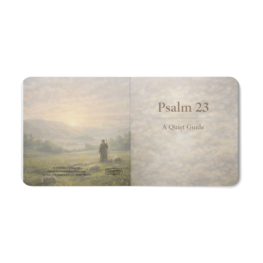 "Psalm 23--A Quiet Guide for Little Hands"  Board Book for Toddlers.