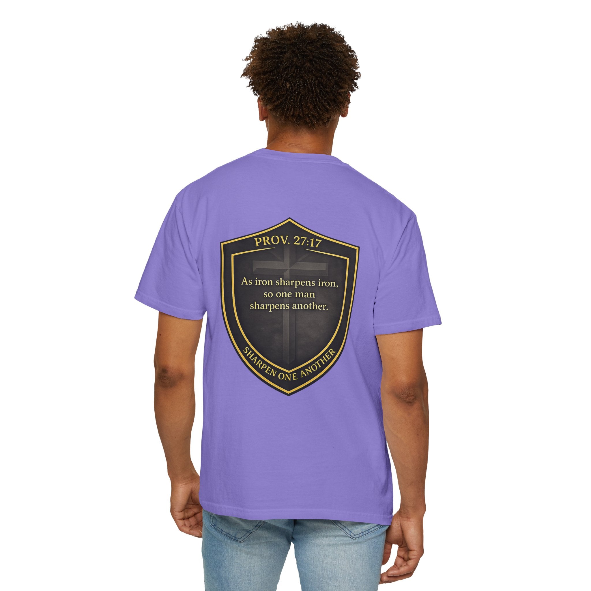 The Foundation — Proverbs 27:17 — In Plain Clothes Tee