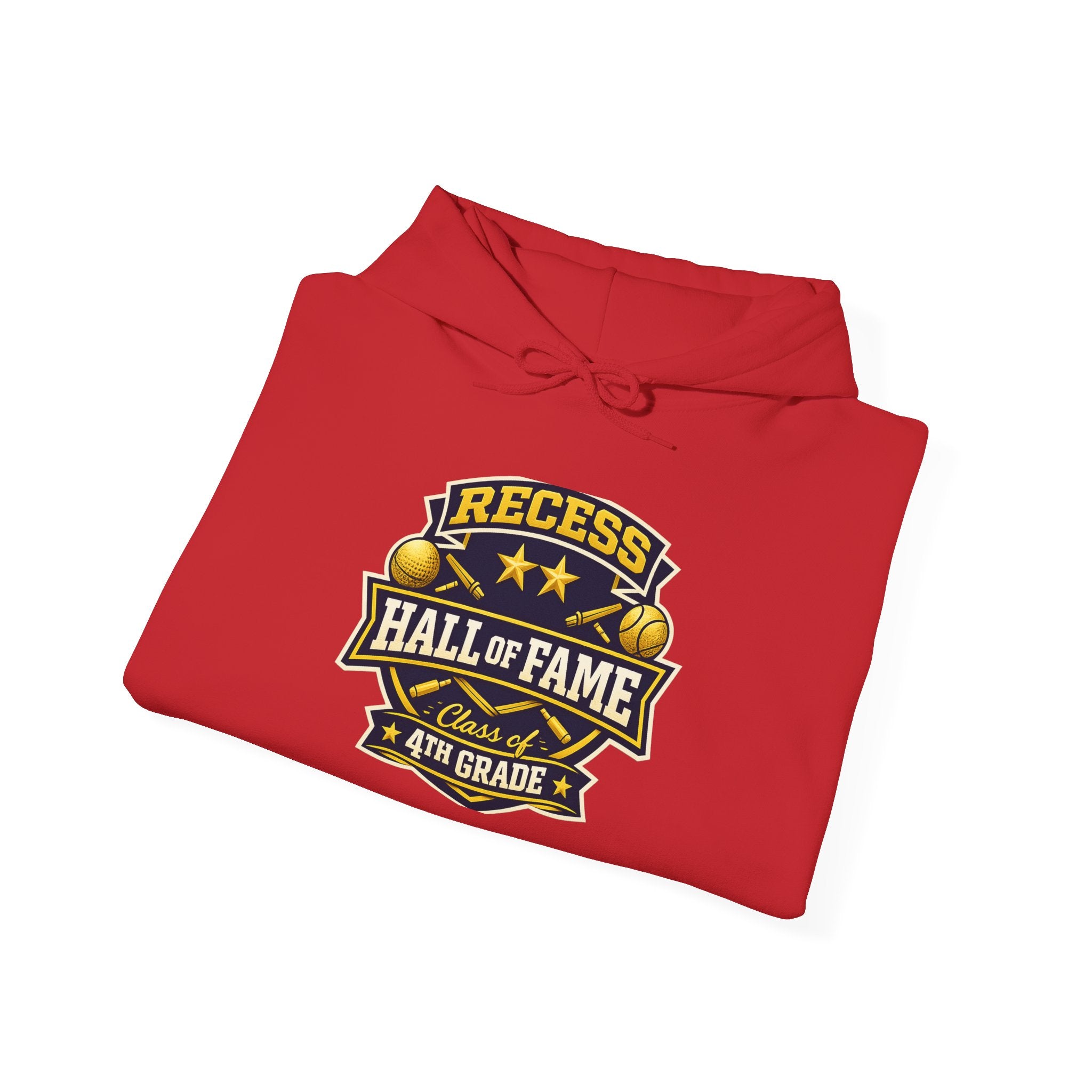 Recess Hall of Fame Hoodie -- Class of 4th Grade