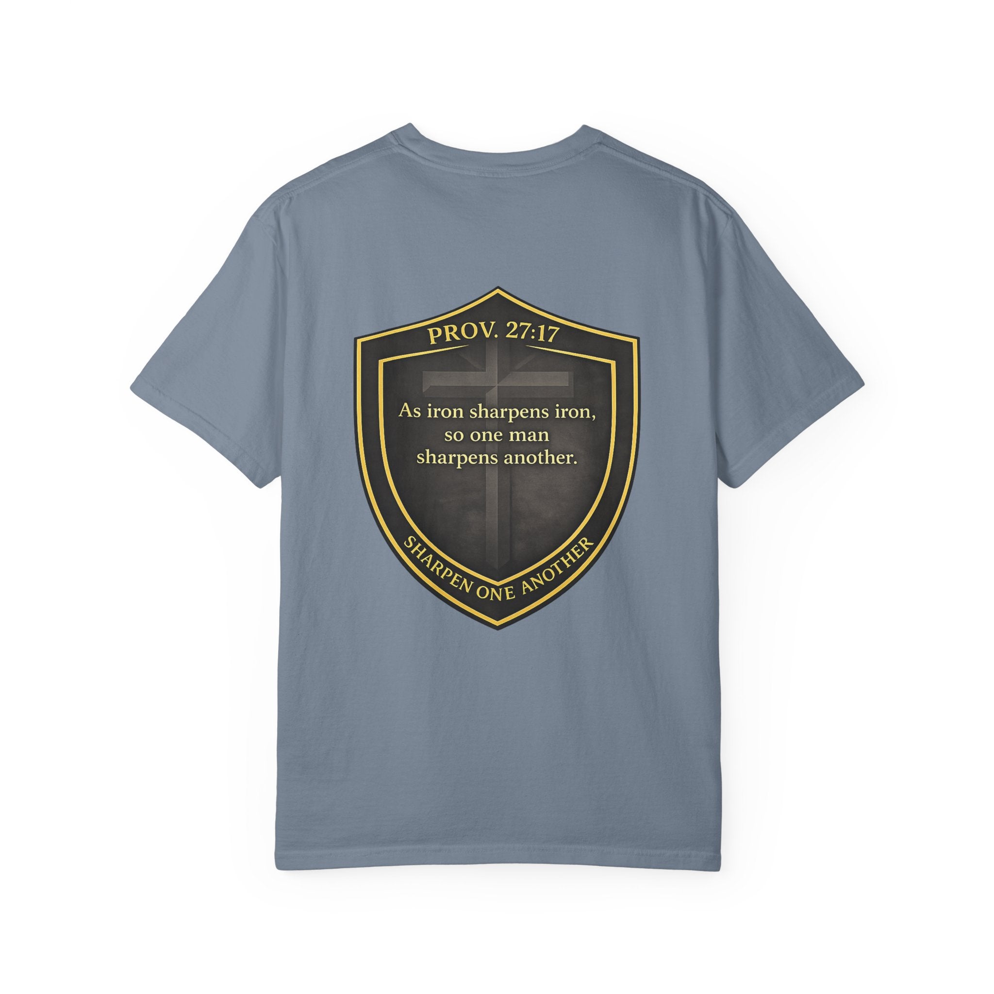 The Foundation — Proverbs 27:17 — In Plain Clothes Tee