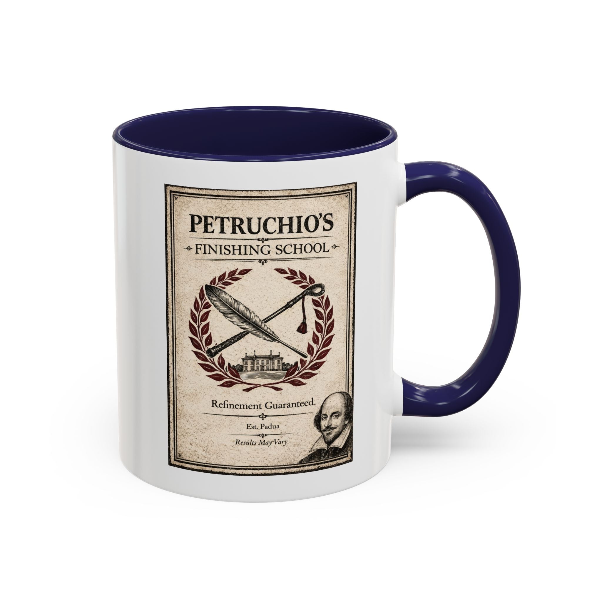 Petruchio's Finishing School Mug