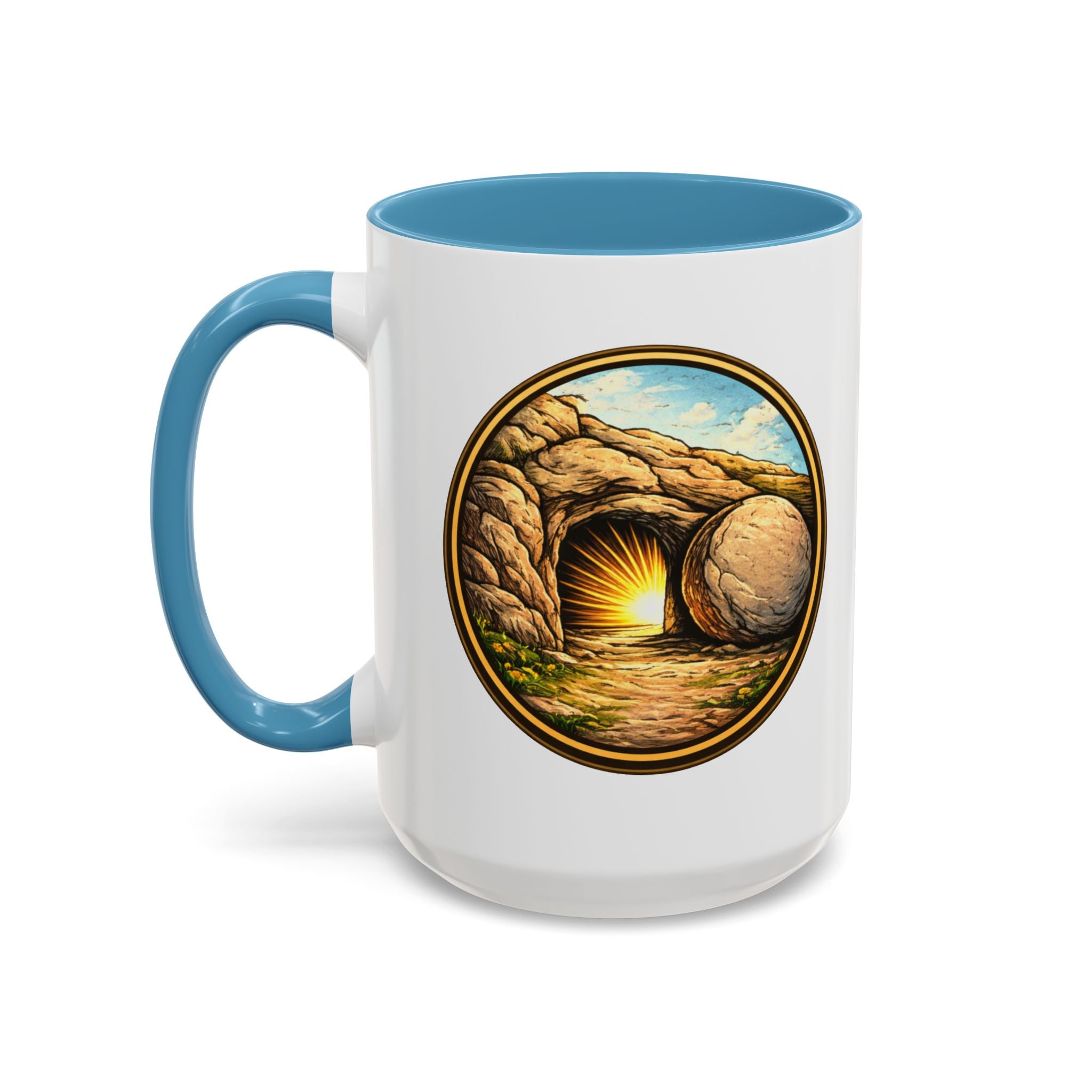 Matthew 28:6 Coffee Mug — The Foundation Collection (15 oz)