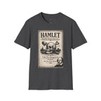 Hamlet Skull & Sexton Services T-Shirt — Vintage Literary Humor Tee