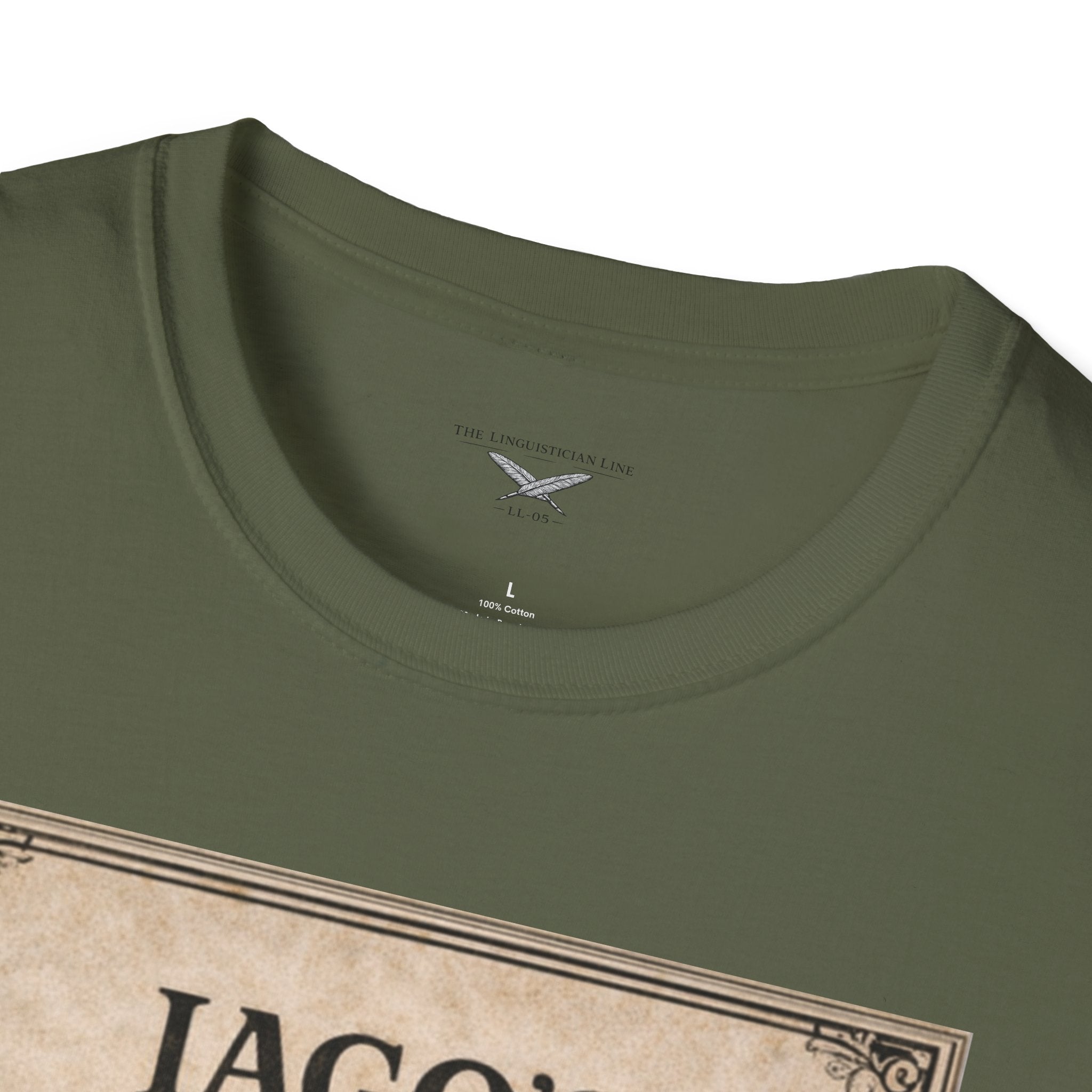 Iago’s Domestic Advisory T-Shirt – Vintage Literary Humor Tee
