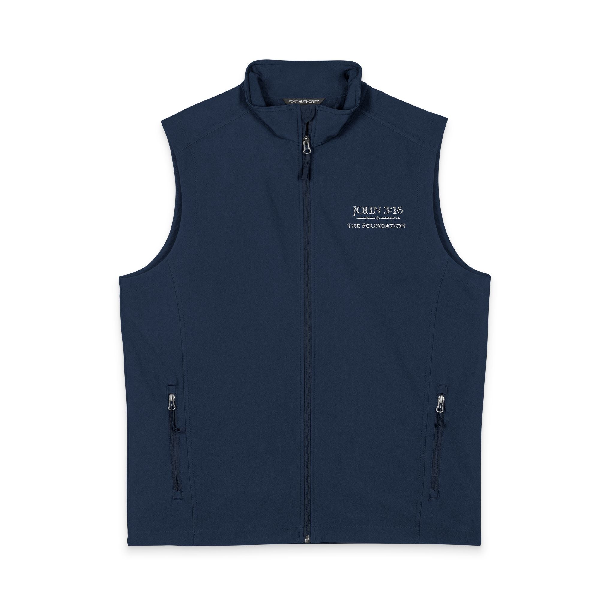 John 3:16 -- Embroidered Vest   The Foundation Collection