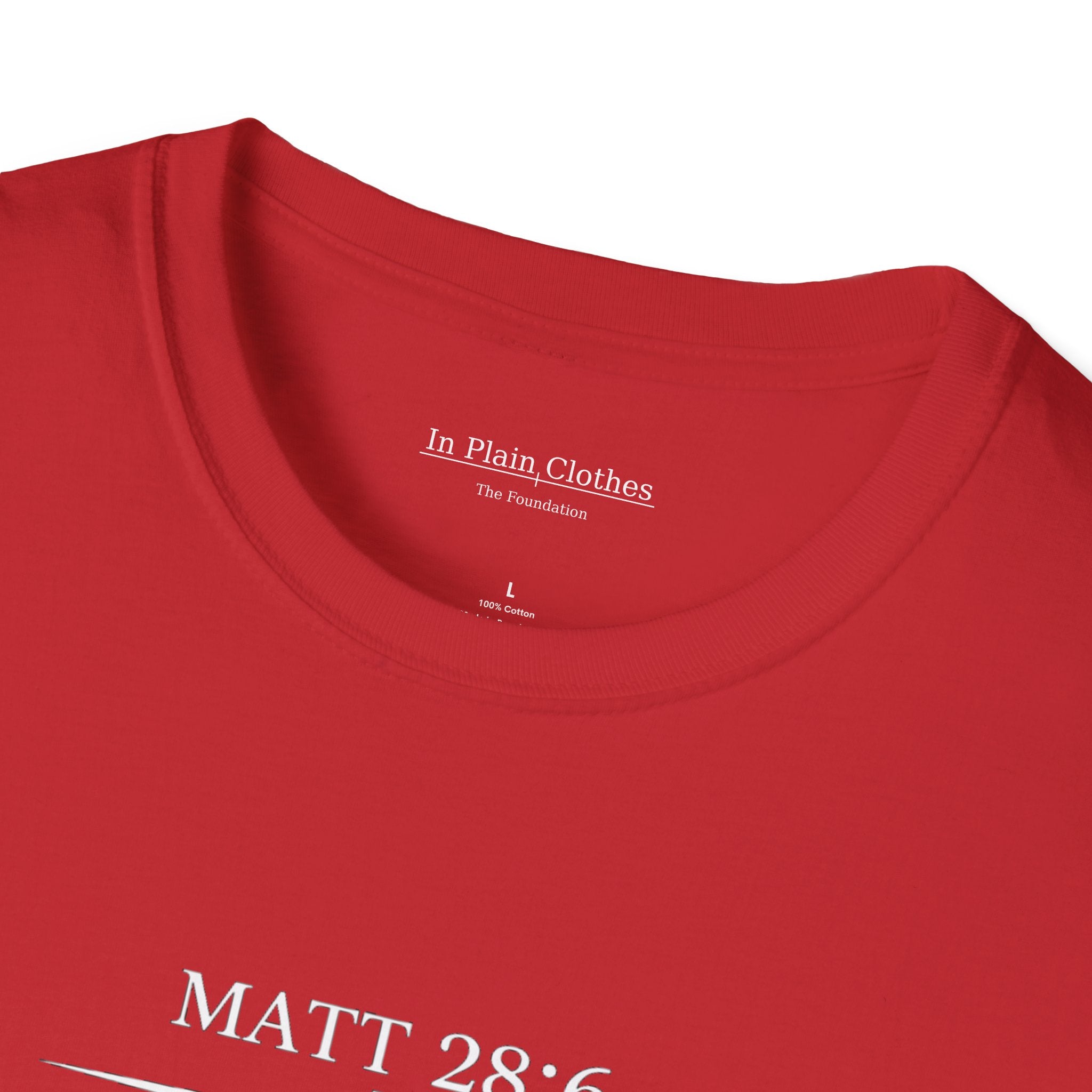 The Foundation — Matthew 28:6 — “The Promise” Tee