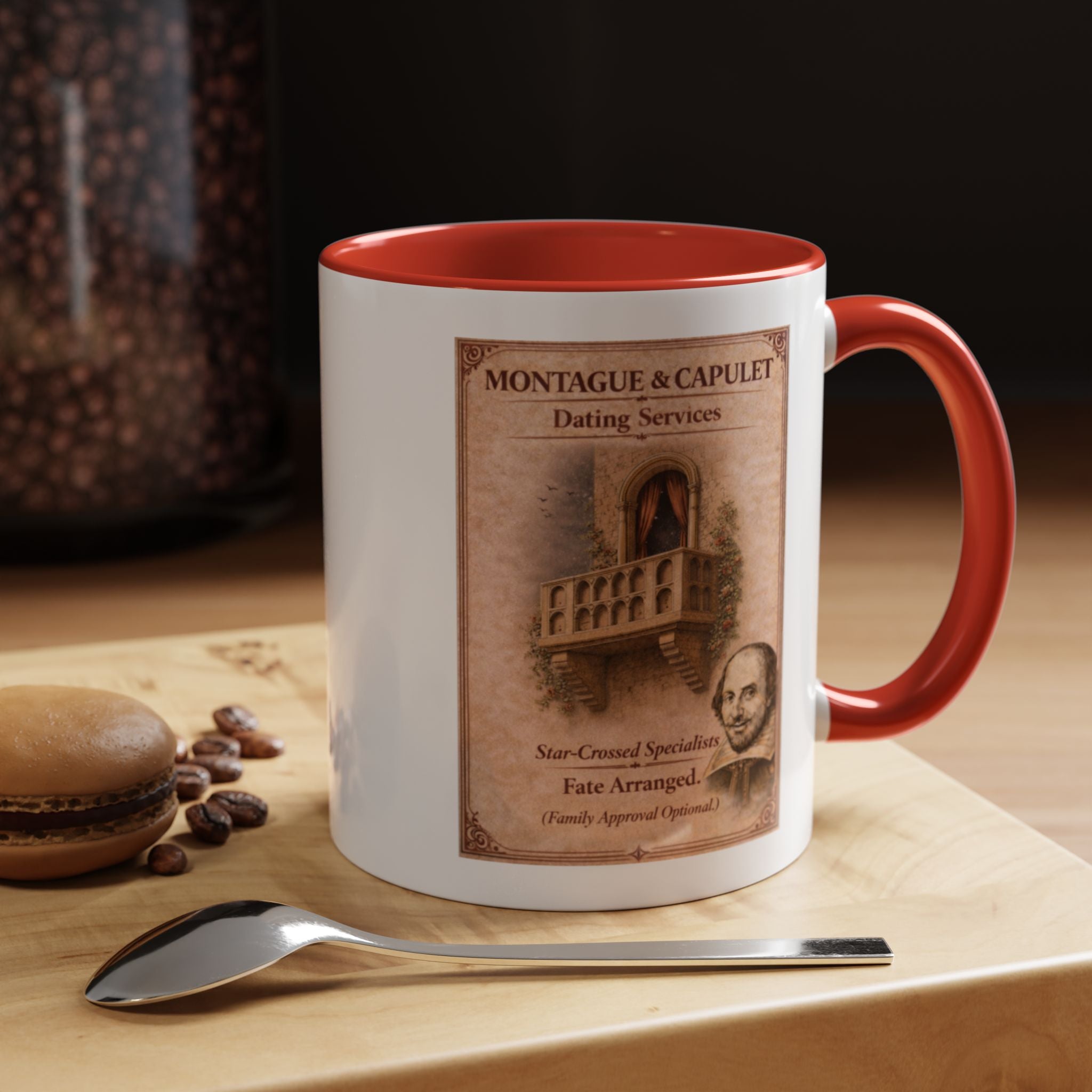 Montague & Capulet Dating Services Mug