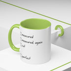 Lady of the Quilt Accent Coffee Mug — 'Legacy in Every Stitch' Quilting Gift