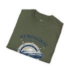 Hemingway Fishing Charters Tee – Vintage Literary Humor Tee
