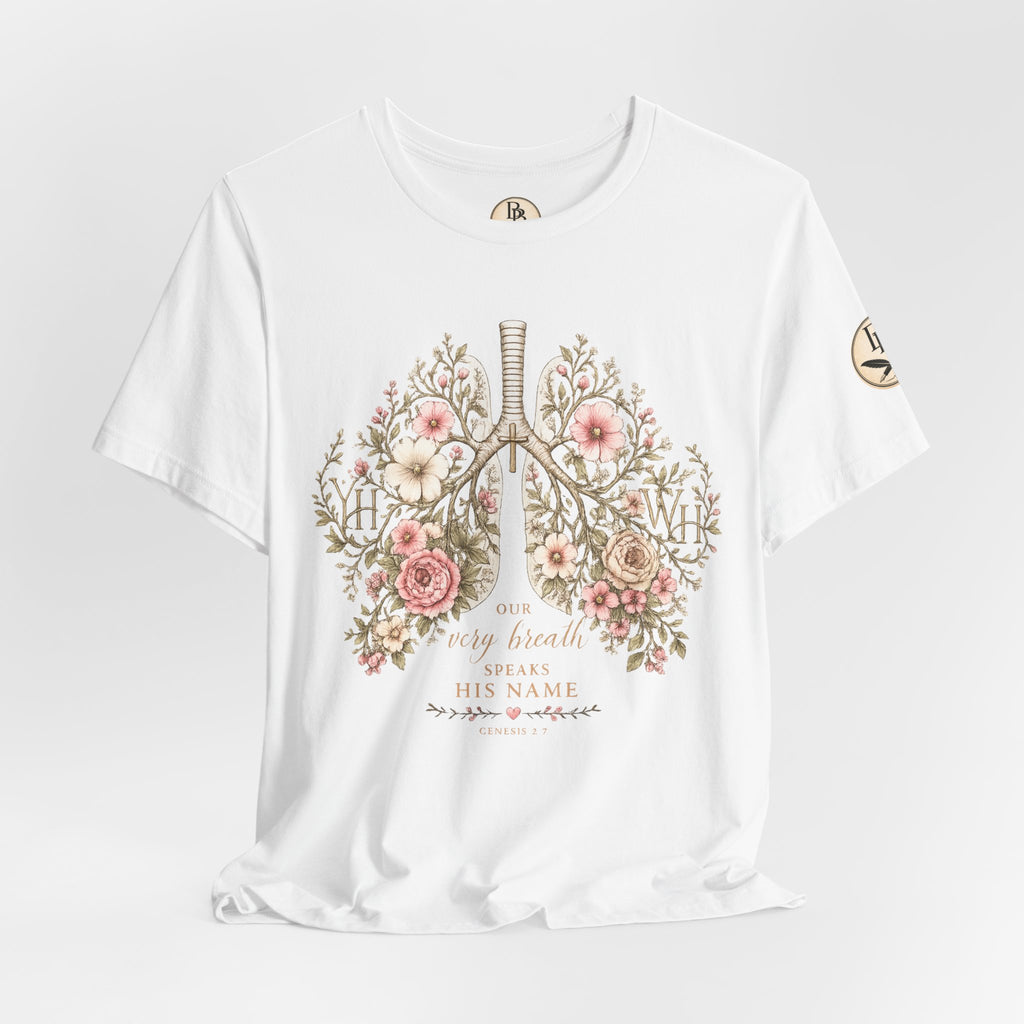 Every Breath Speaks His Name -- Genesis 2:7 (Botanical Lung Design)