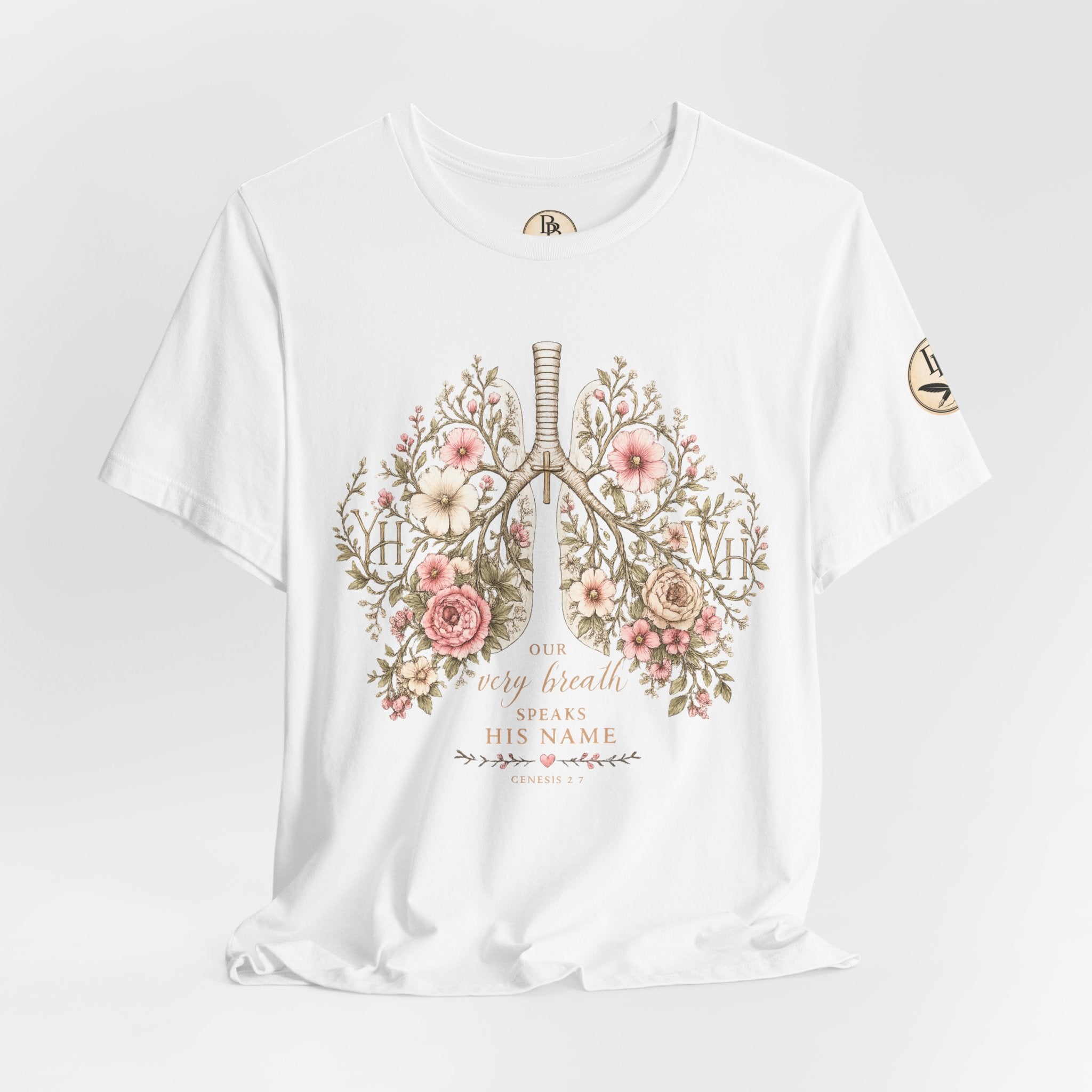 Every Breath Speaks His Name -- Genesis 2:7 (Botanical Lung Design)