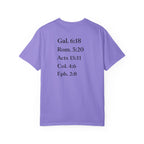 'G.R.A.C.E.' Front Print with Scripture References Back (Christian Faith Tee)