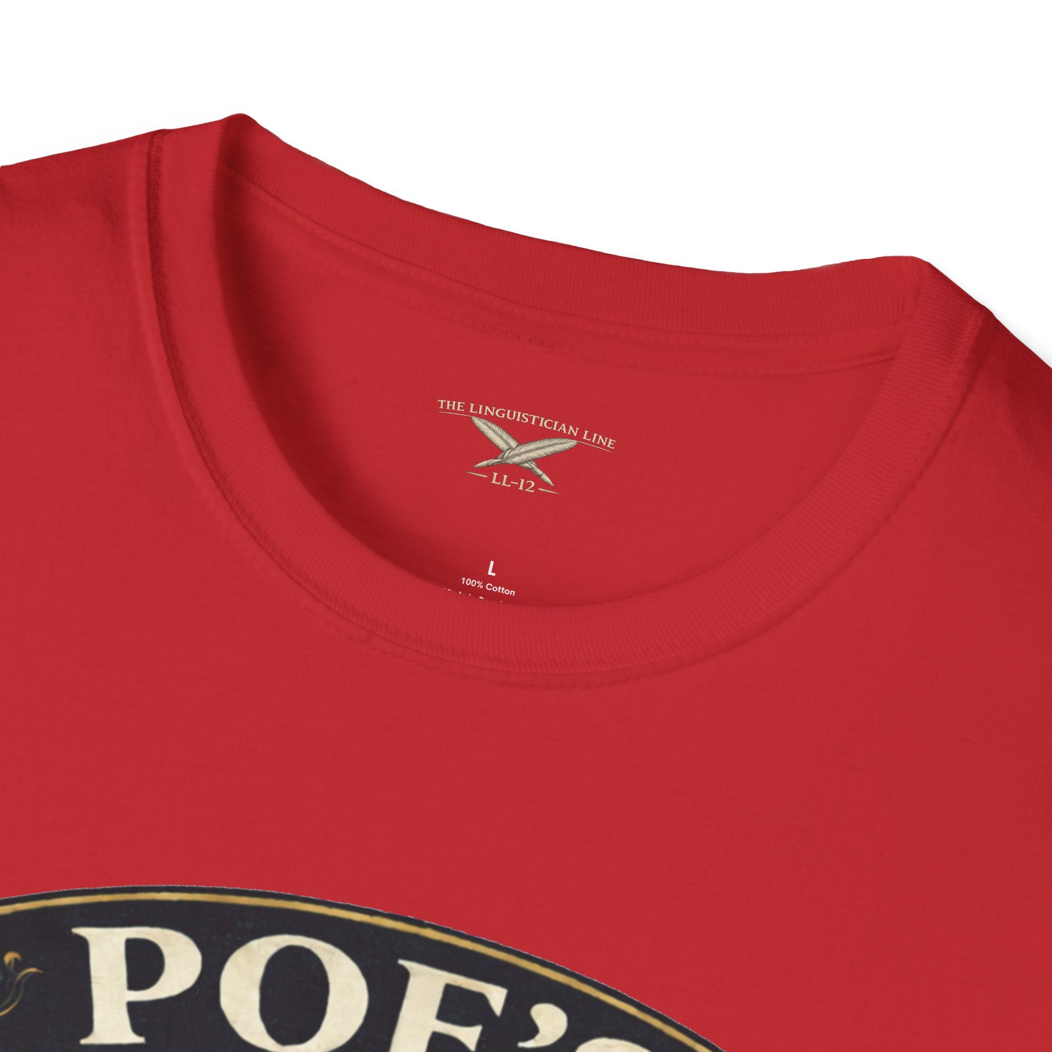 Poe’s Bird Sanctuary T-Shirt – Vintage Literary Humor Tee