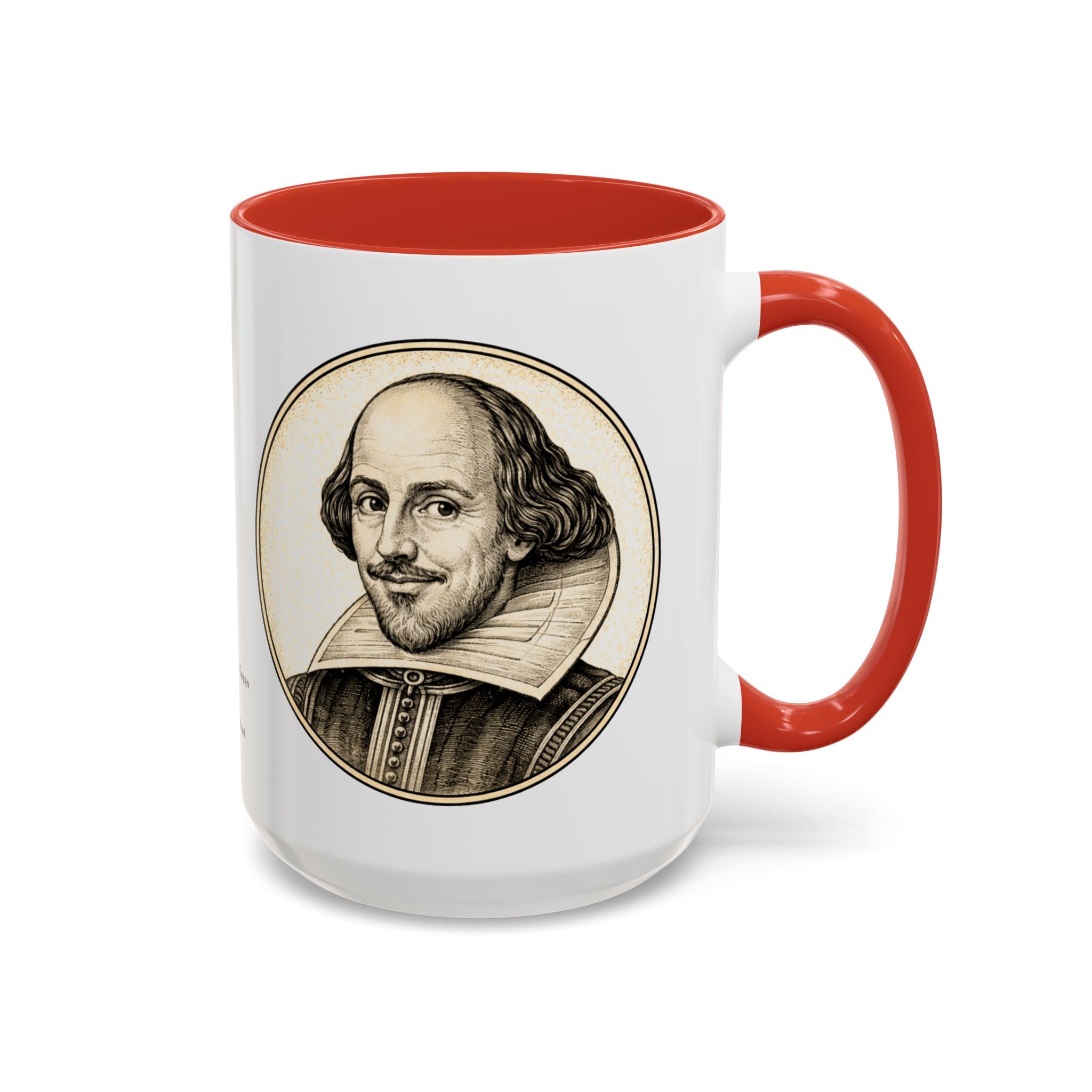 Shakespeare -- The Bard & Ol Bill -- Ceramic Mug