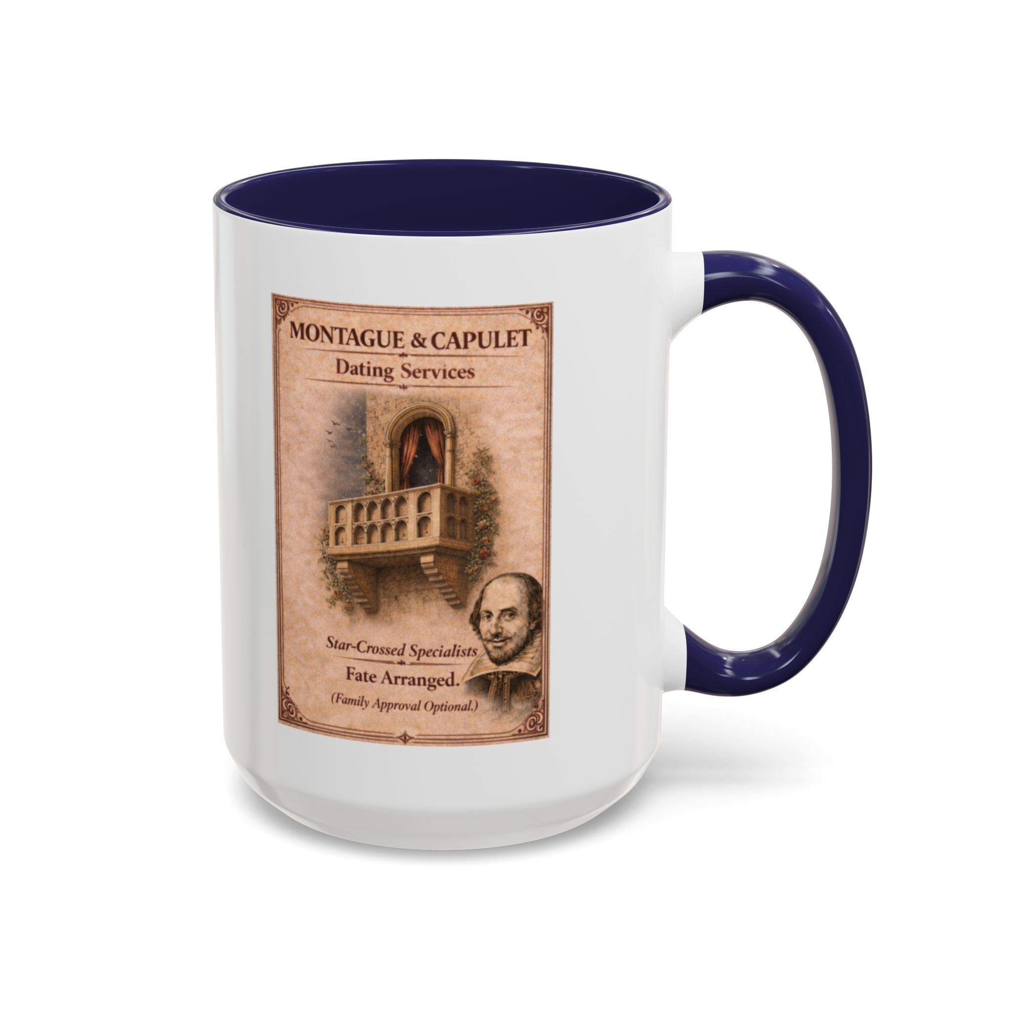 Montague & Capulet Dating Services Mug