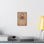 Herman Melville -- “Better to fail in originality than to succeed in imitation.” -- Vintage Literary Canvas Piece