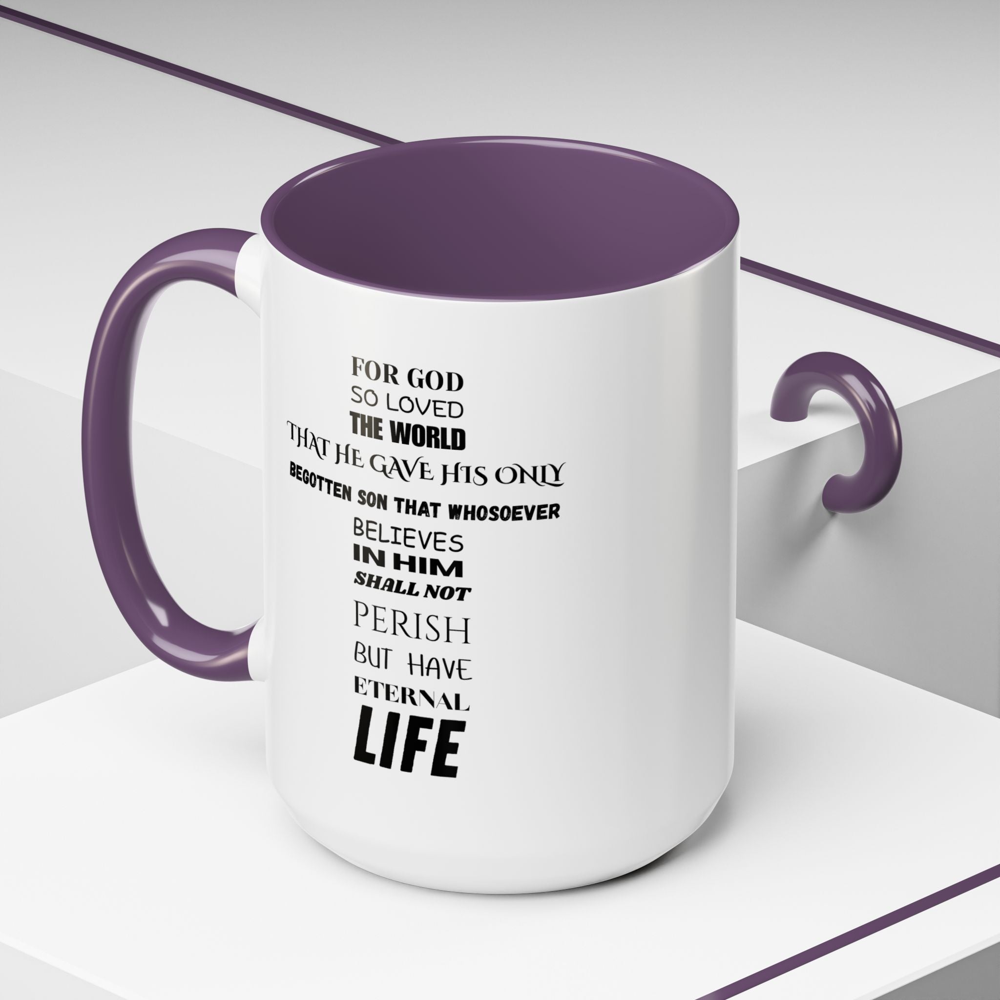 John 3:16 Coffee Mug — The Foundation Collection (15oz)