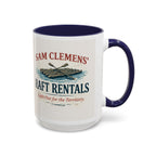 Sam Clemens' Raft Rental Mug