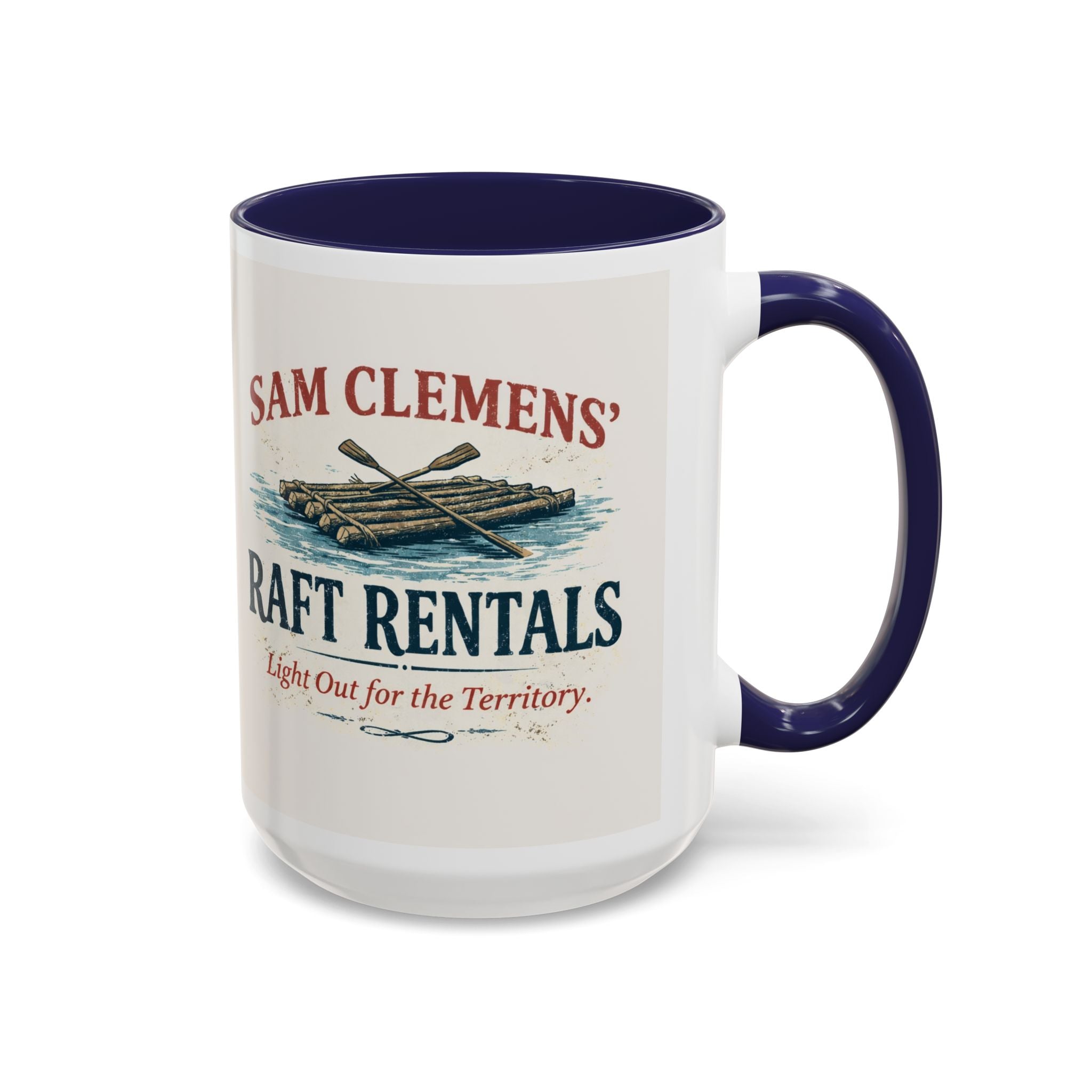 Sam Clemens' Raft Rental Mug