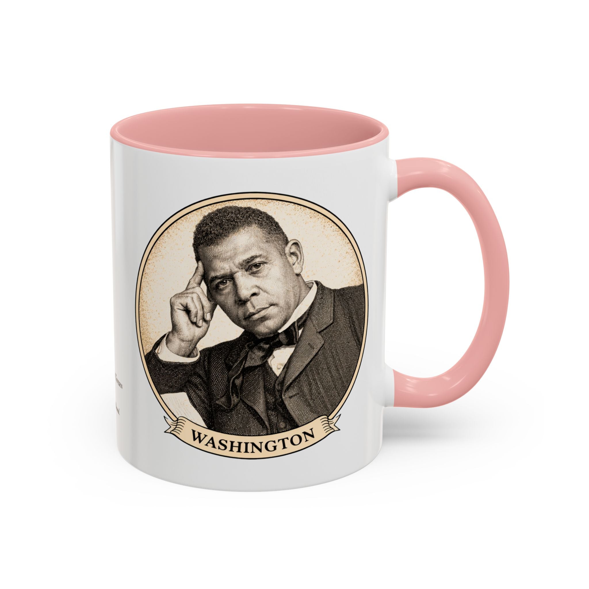Washington -- The Thinker & Booker -- Ceramic Mug