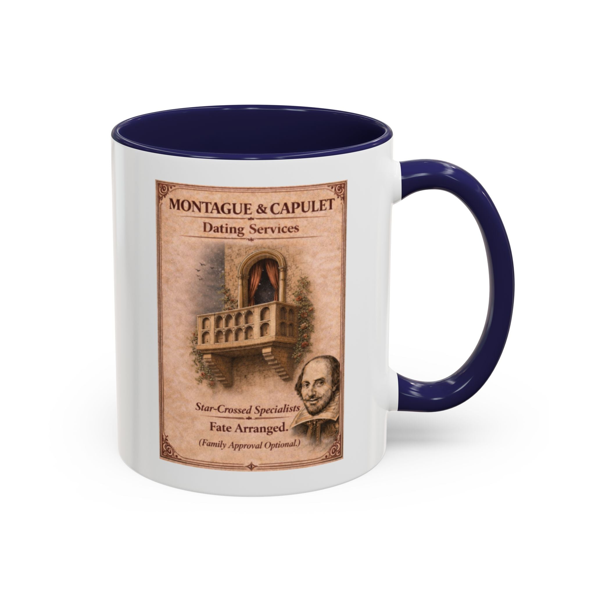 Montague & Capulet Dating Services Mug