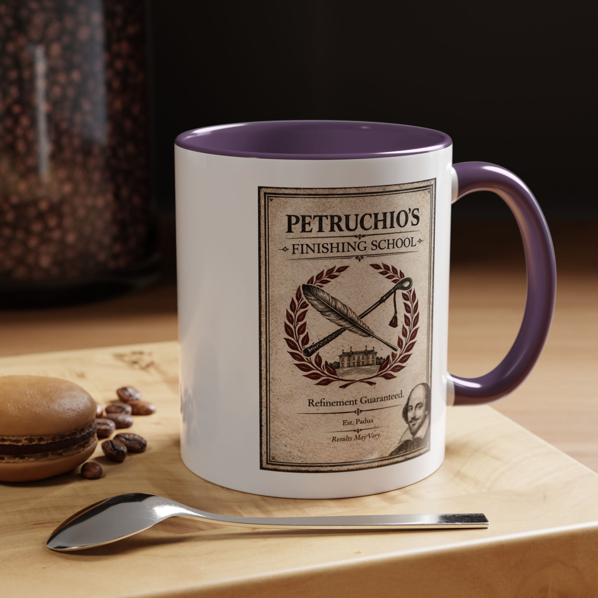 Petruchio's Finishing School Mug
