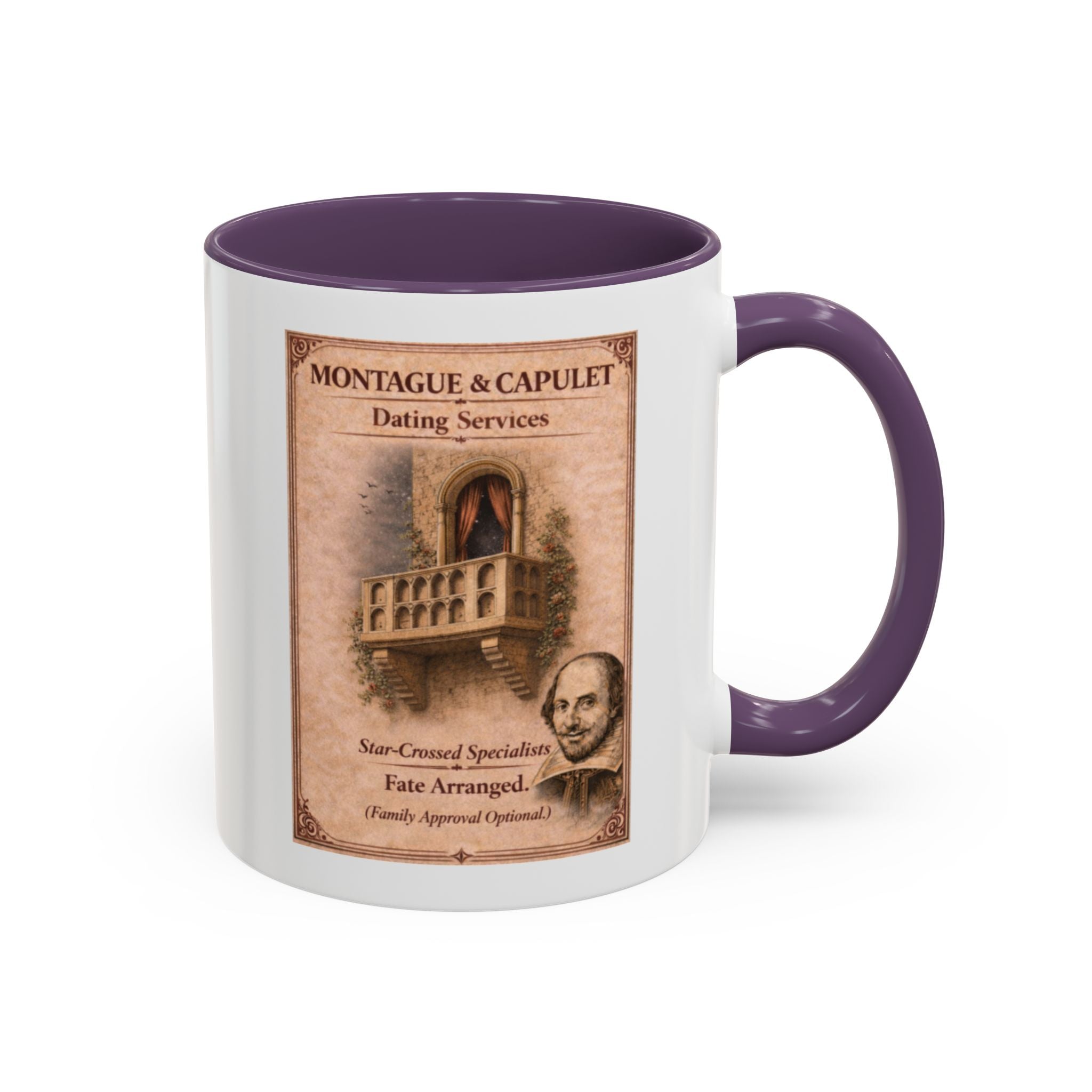 Montague & Capulet Dating Services Mug