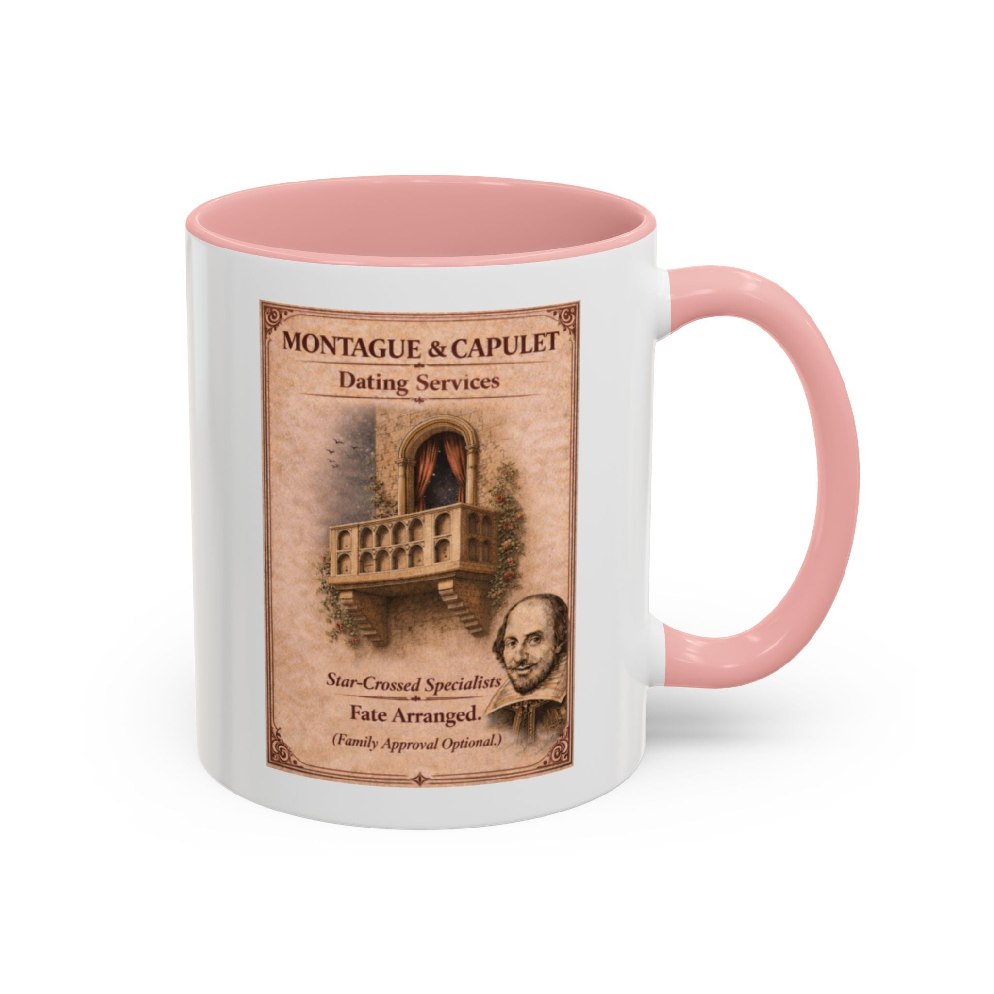Montague & Capulet Dating Services Mug