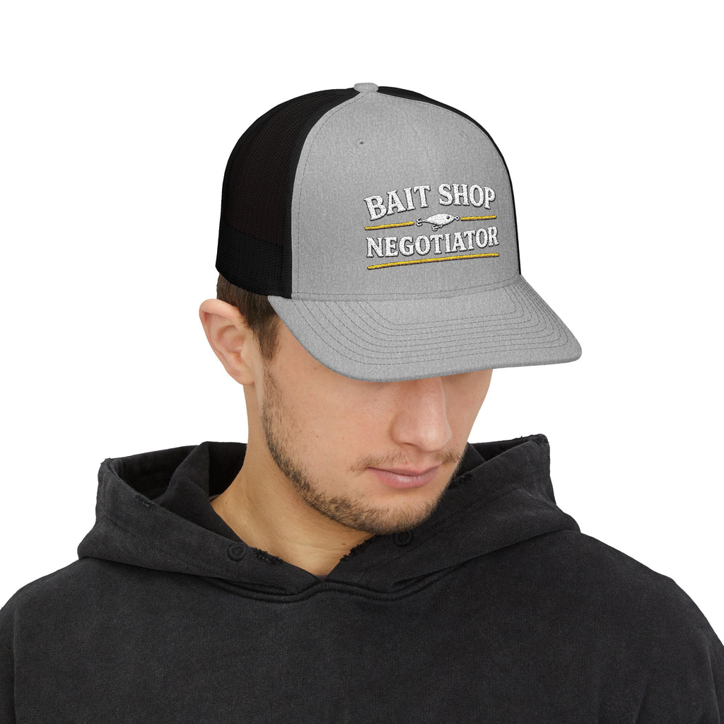 Bait Shop Negotiator — Richardson 112 Trucker Hat