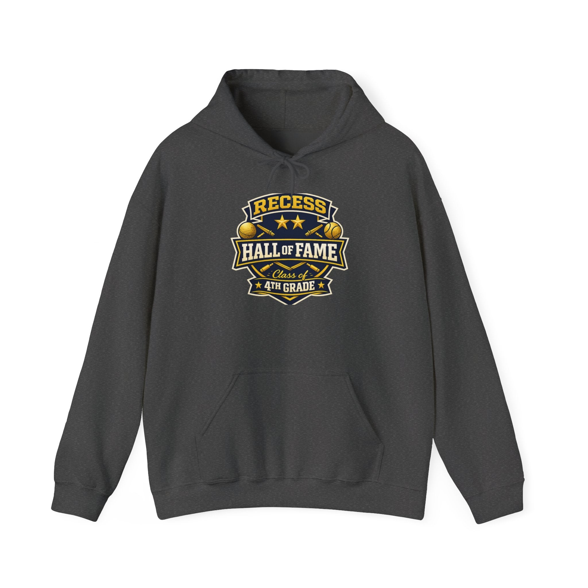 Recess Hall of Fame Hoodie -- Class of 4th Grade