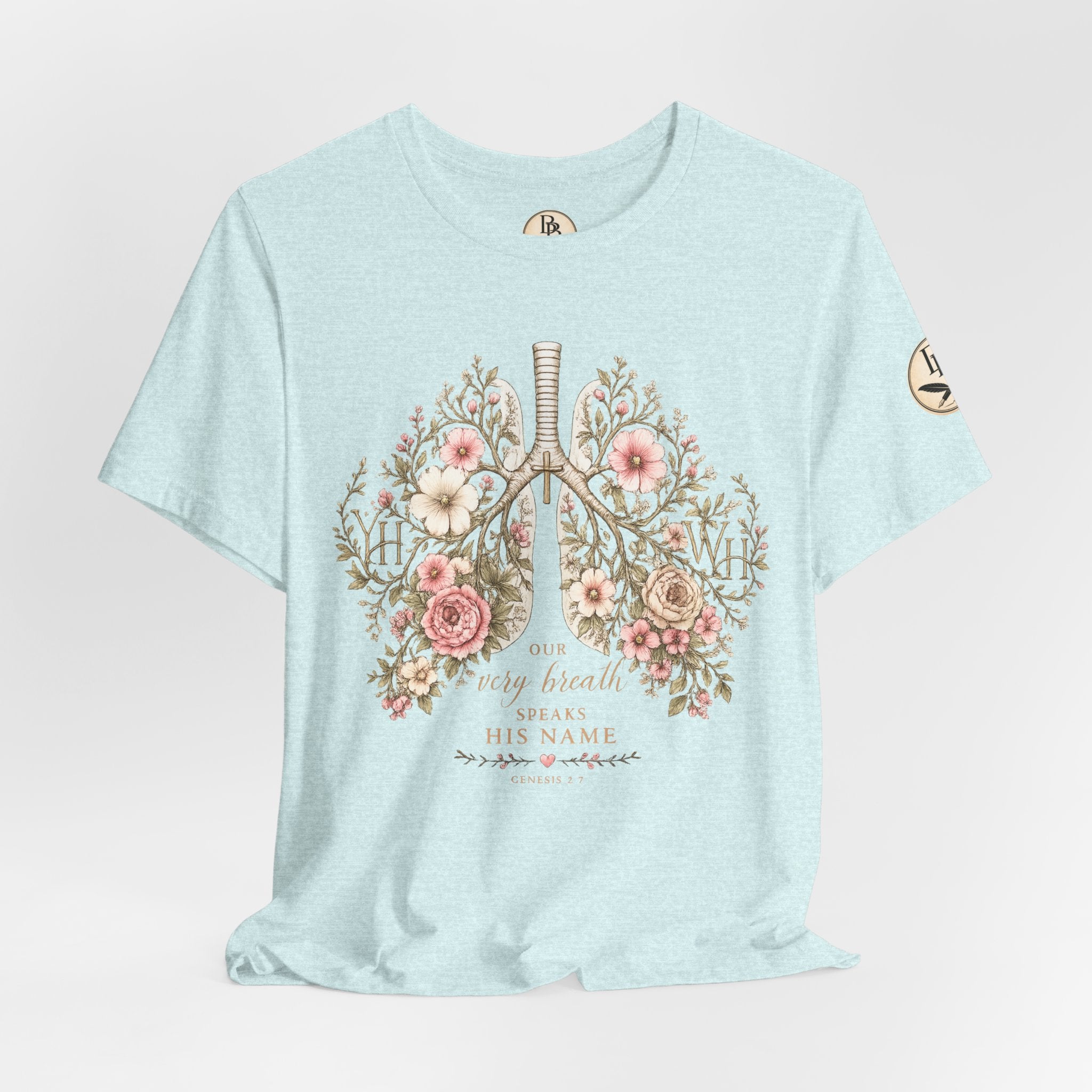 Every Breath Speaks His Name -- Genesis 2:7 (Botanical Lung Design)