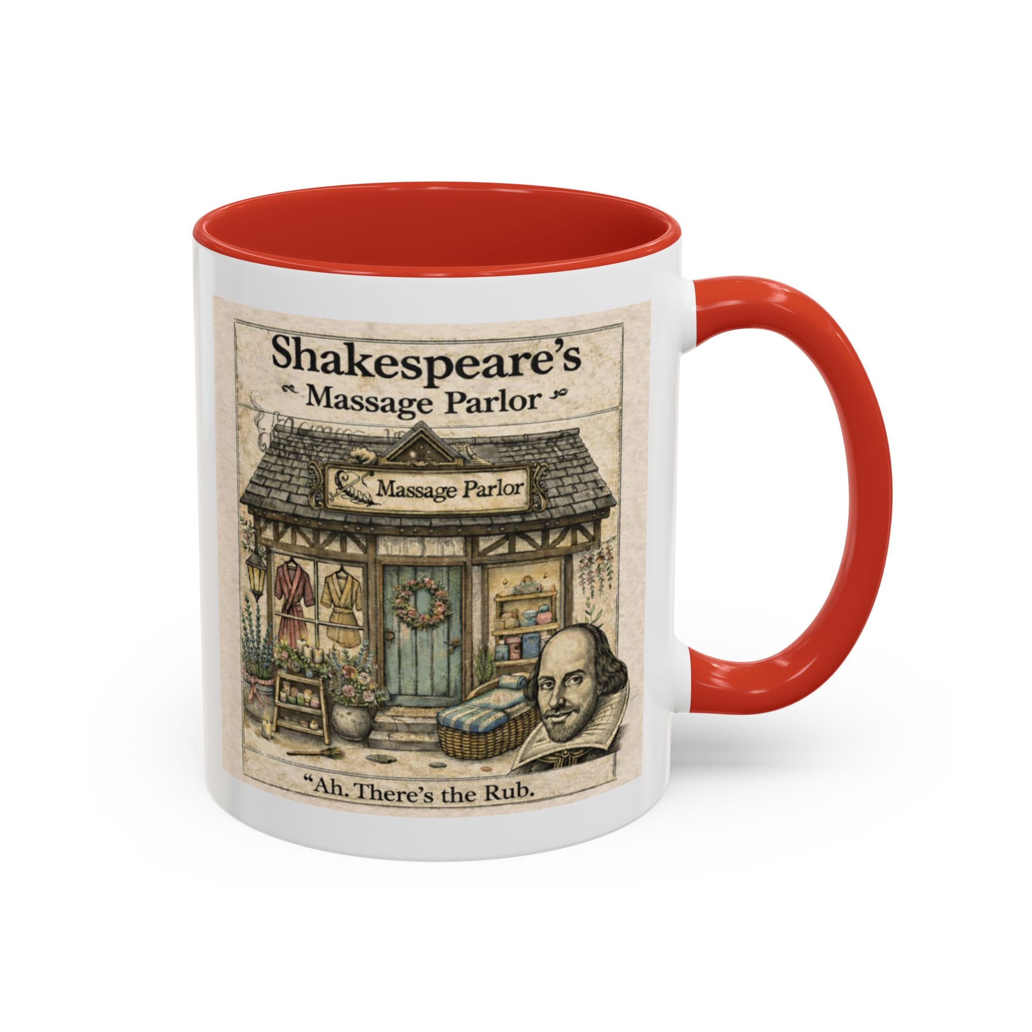 Shakespeare's Massage Parlor Mug