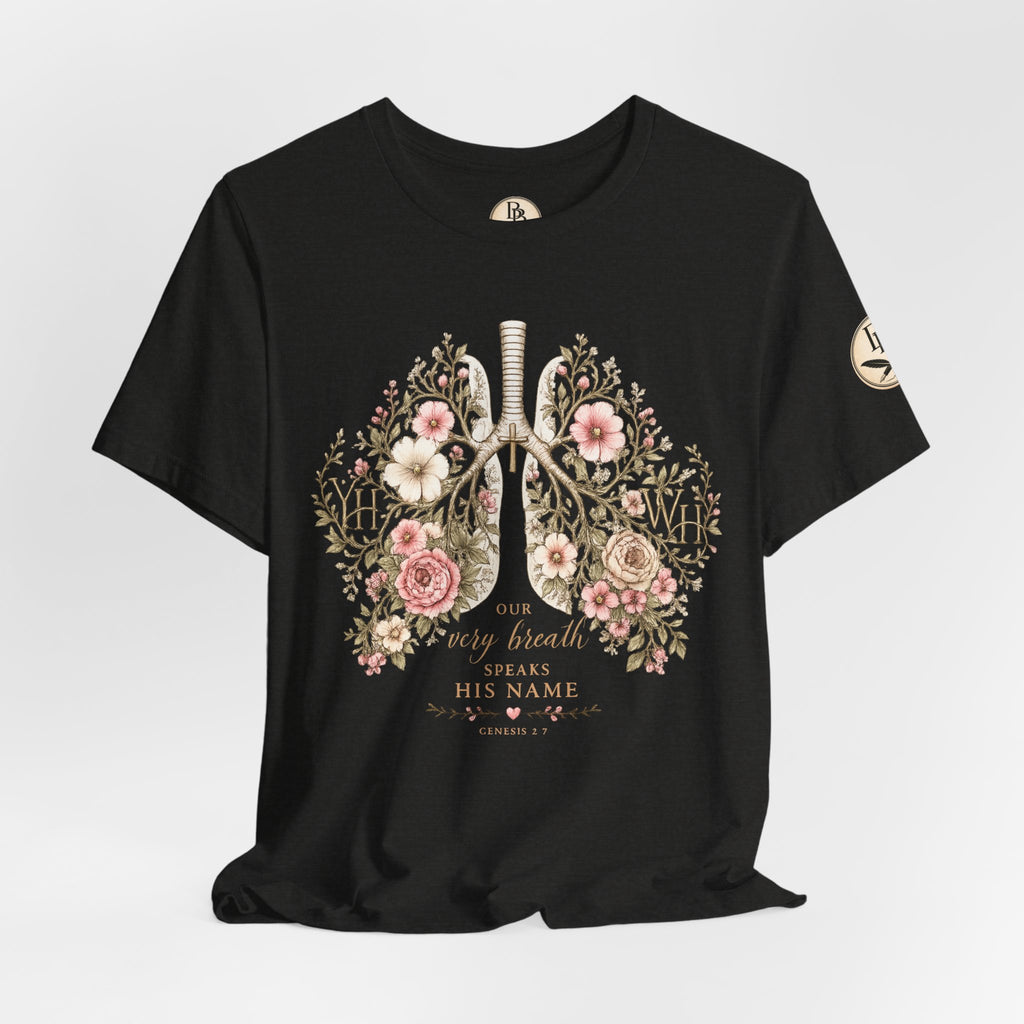 Every Breath Speaks His Name -- Genesis 2:7 (Botanical Lung Design)