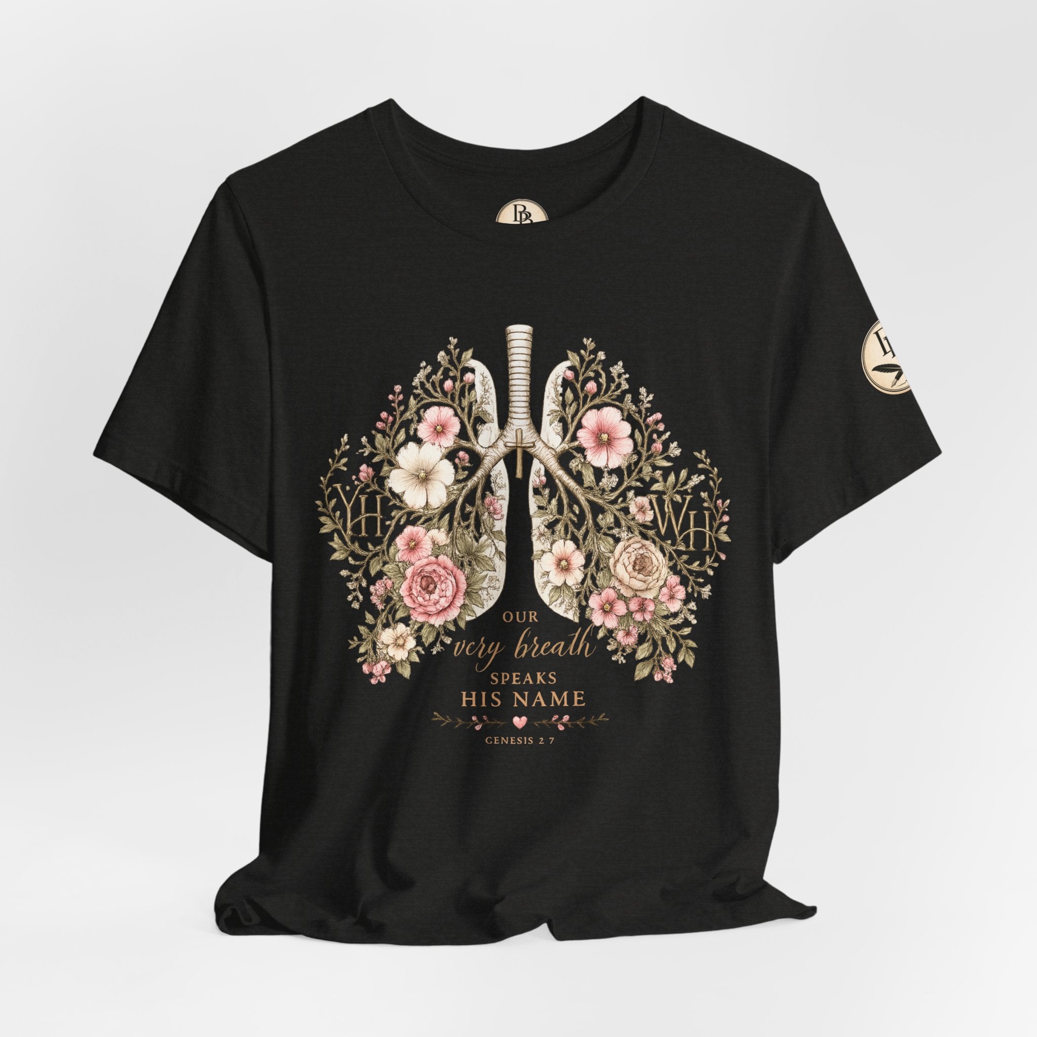 Every Breath Speaks His Name -- Genesis 2:7 (Botanical Lung Design)