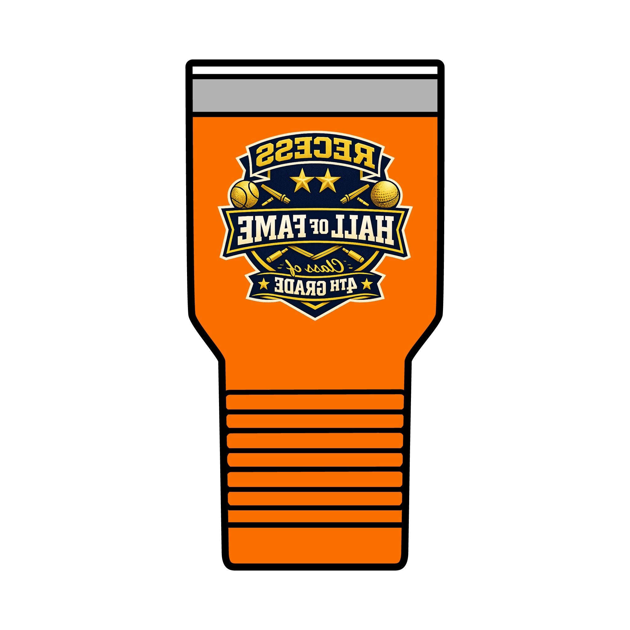 Recess Hall of Fame 30oz Insulated Tumbler — Class of 4th Grade