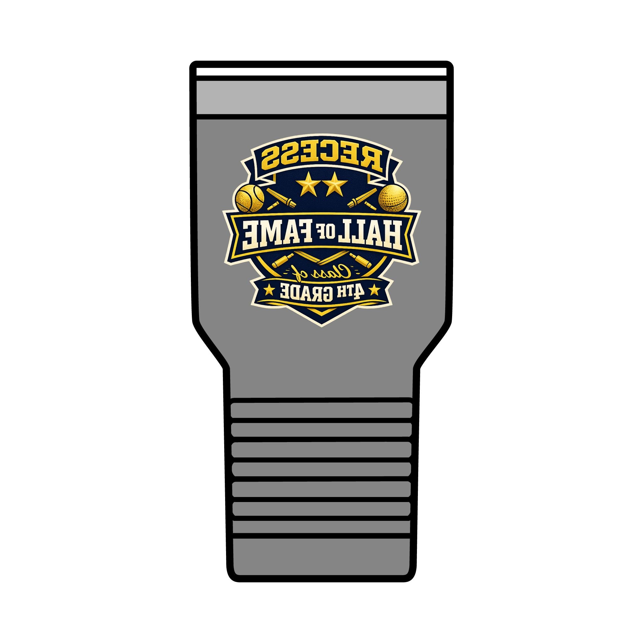 Recess Hall of Fame 30oz Insulated Tumbler — Class of 4th Grade