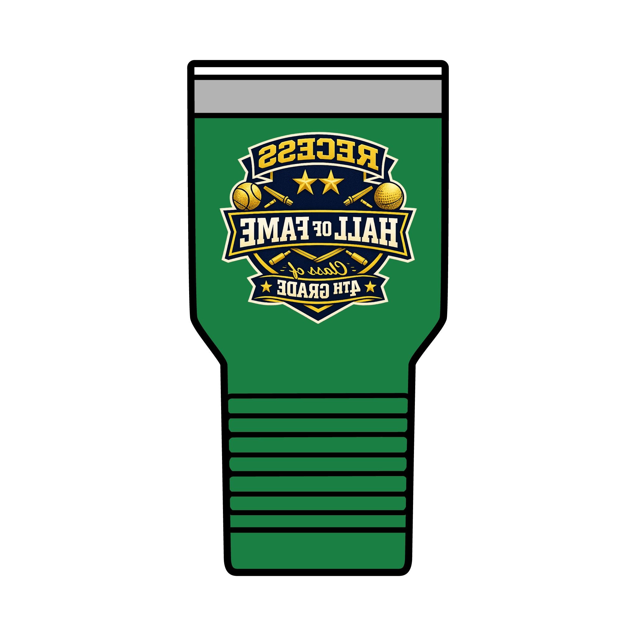 Recess Hall of Fame 30oz Insulated Tumbler — Class of 4th Grade