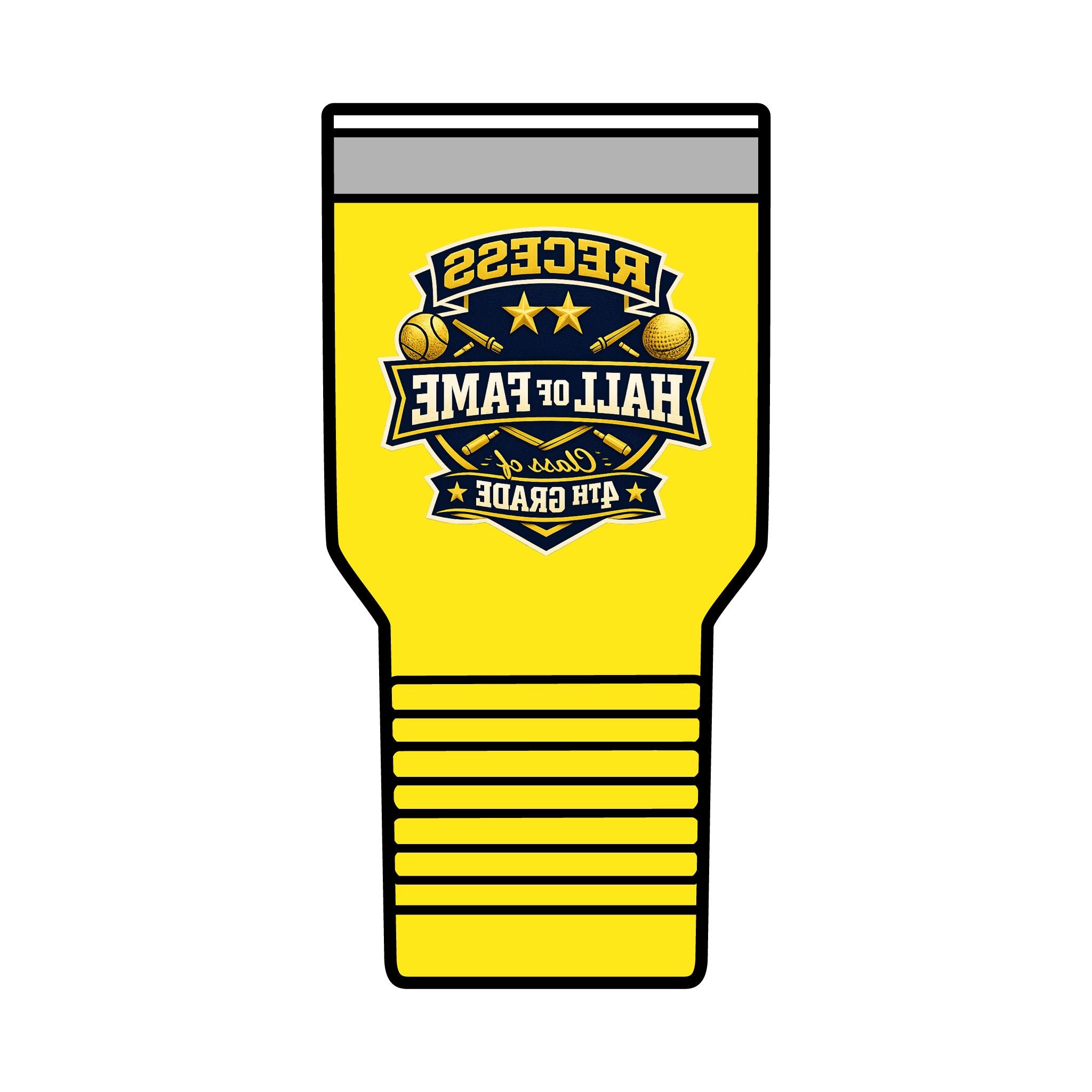 Recess Hall of Fame 30oz Insulated Tumbler — Class of 4th Grade