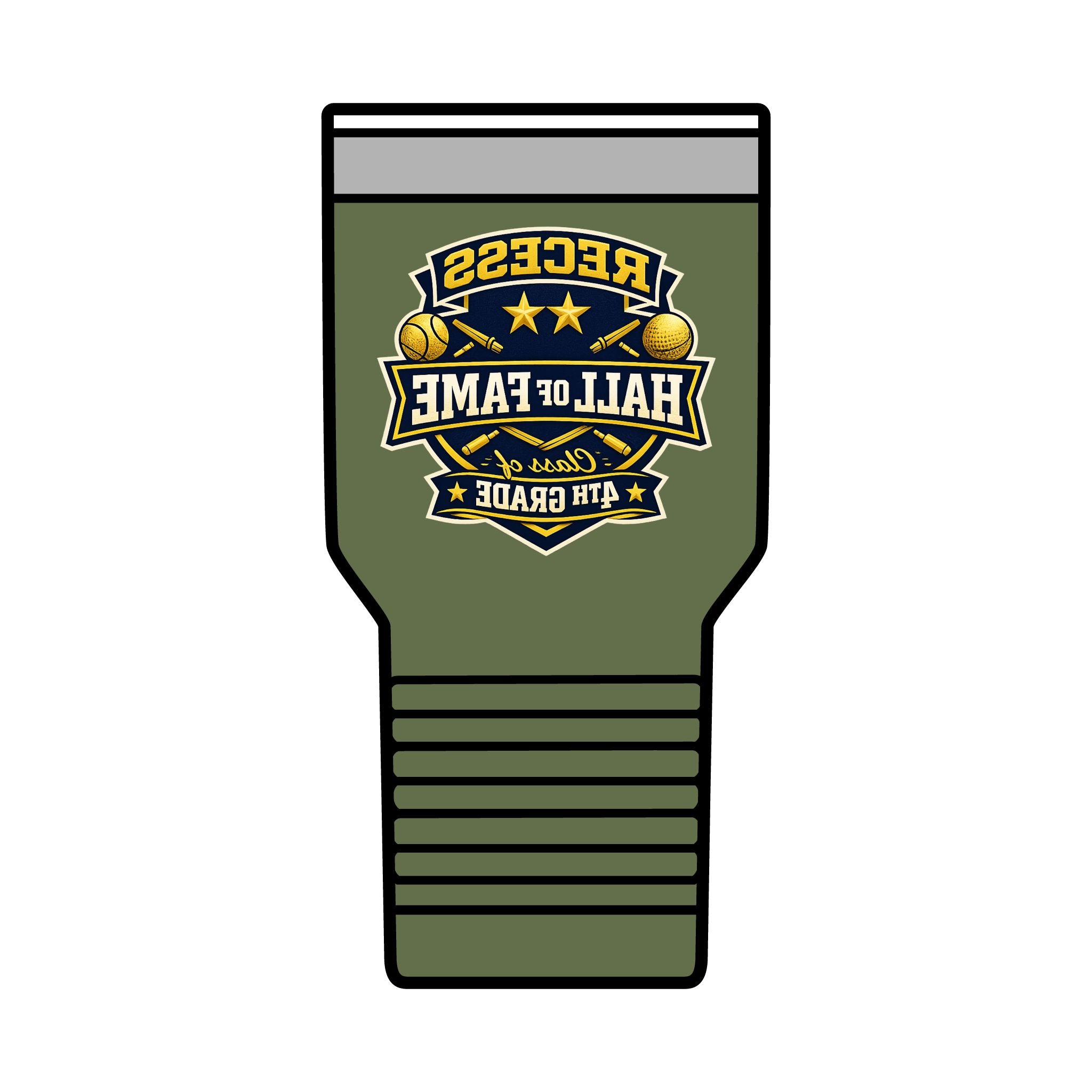 Recess Hall of Fame 30oz Insulated Tumbler — Class of 4th Grade