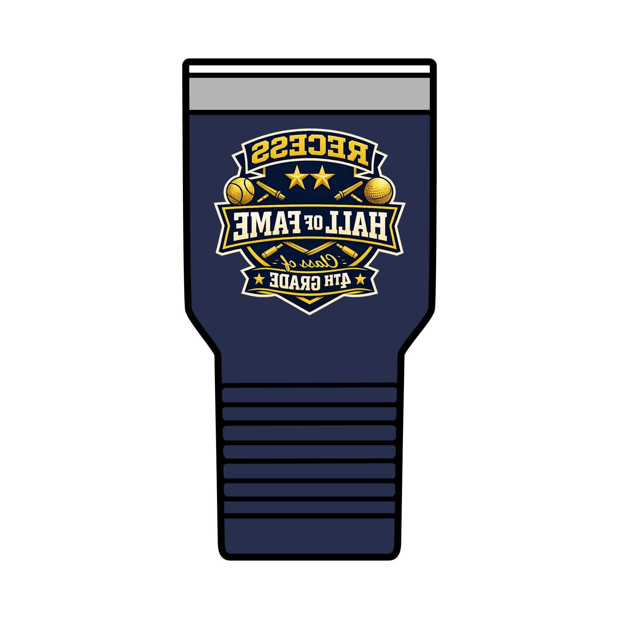 Recess Hall of Fame 30oz Insulated Tumbler — Class of 4th Grade