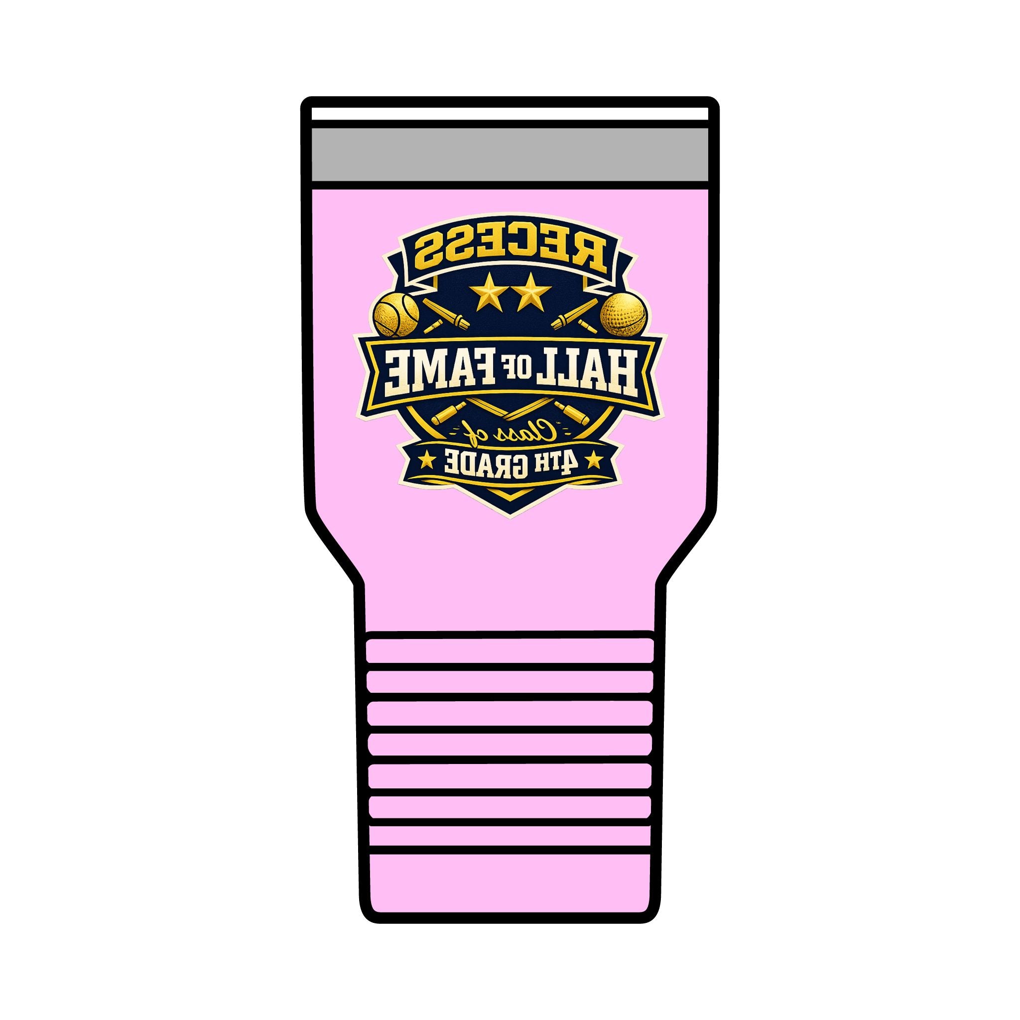 Recess Hall of Fame 30oz Insulated Tumbler — Class of 4th Grade