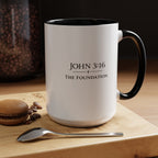 John 3:16 Coffee Mug — The Foundation Collection (15oz)