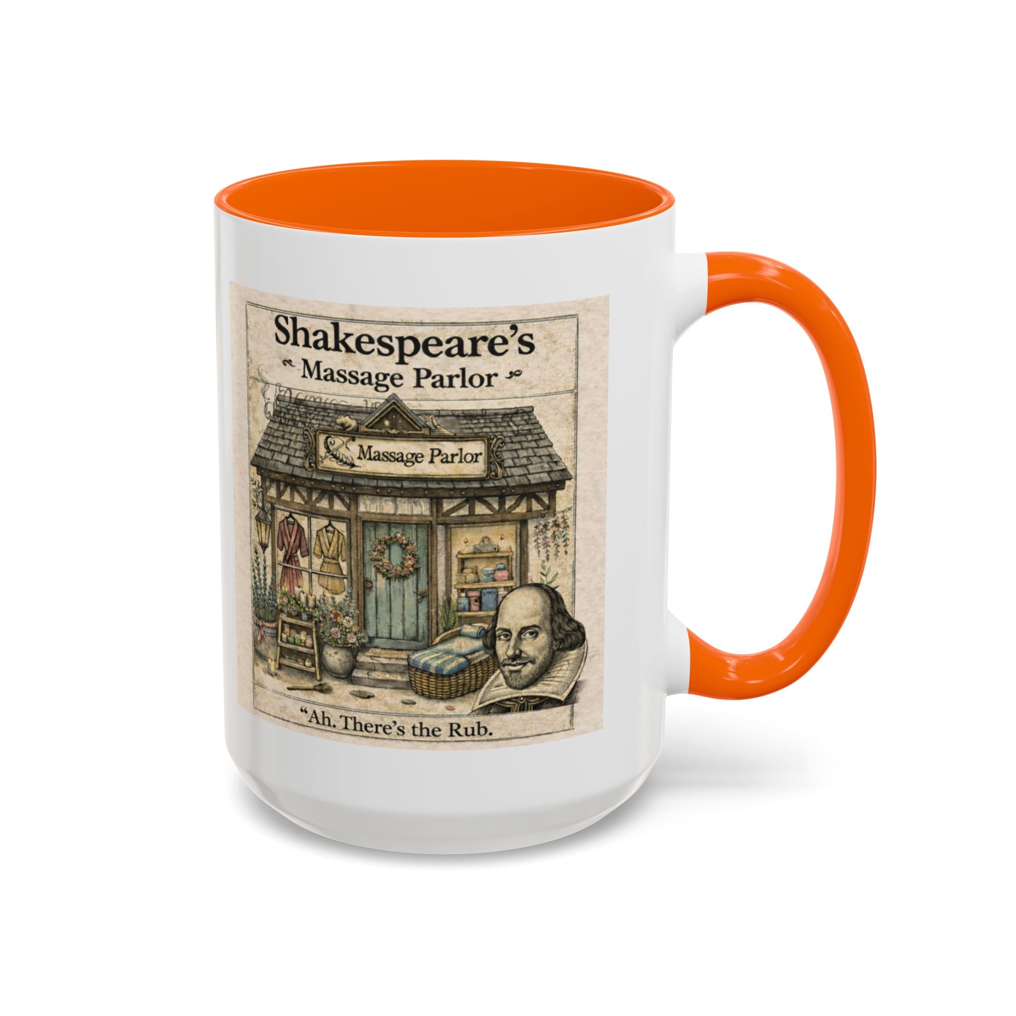 Shakespeare's Massage Parlor Mug