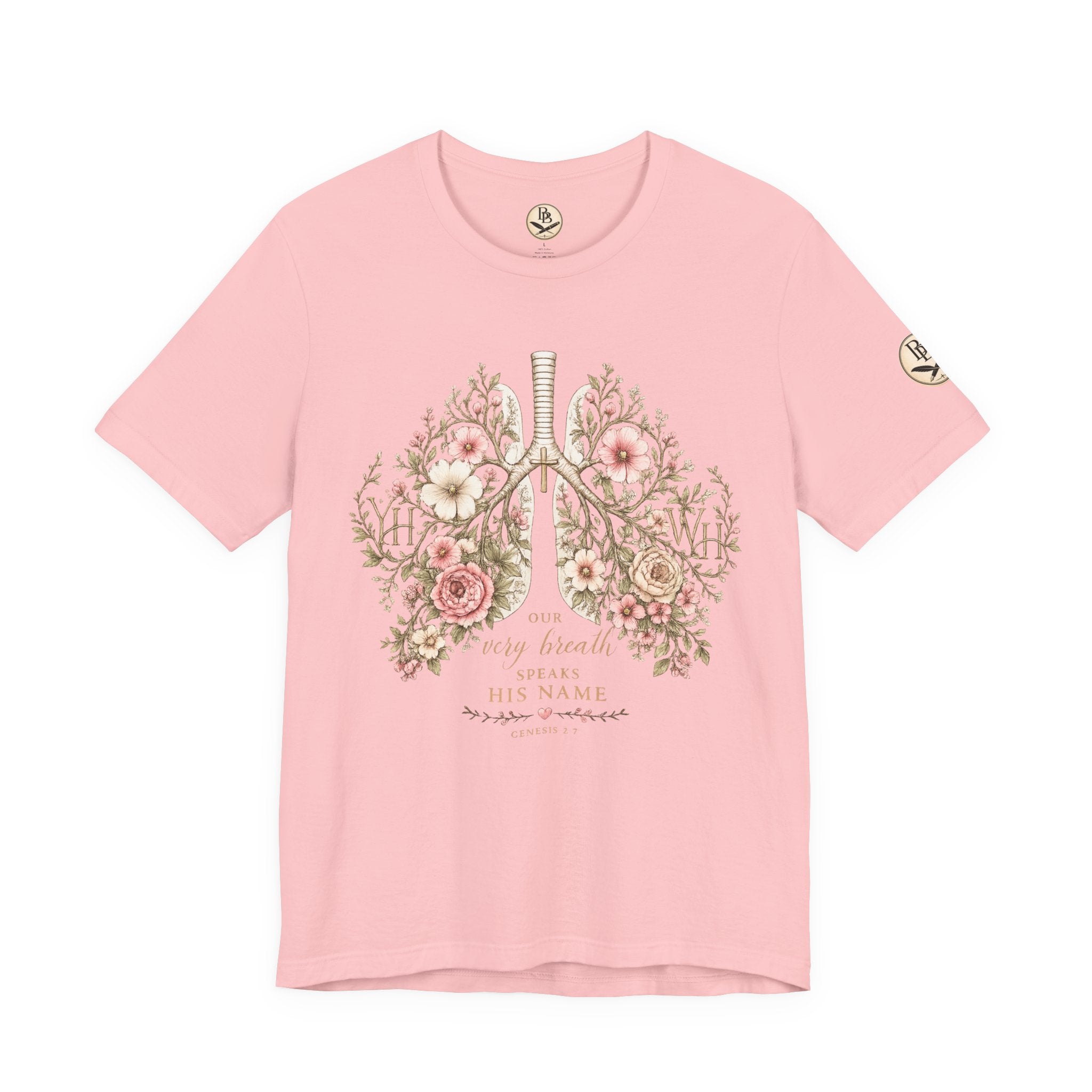 Every Breath Speaks His Name -- Genesis 2:7 (Botanical Lung Design)
