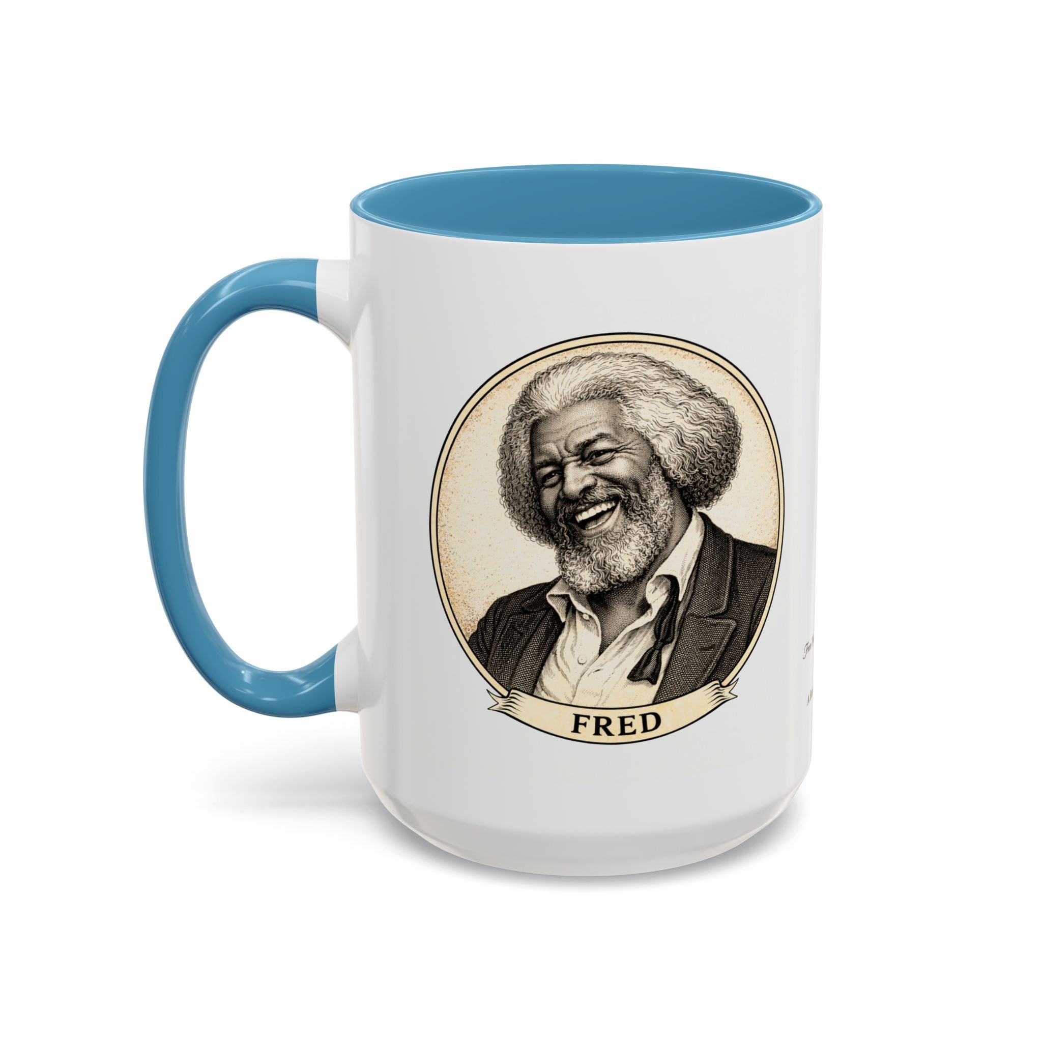 Douglass -- The Orator & Fred -- Ceramic Mug