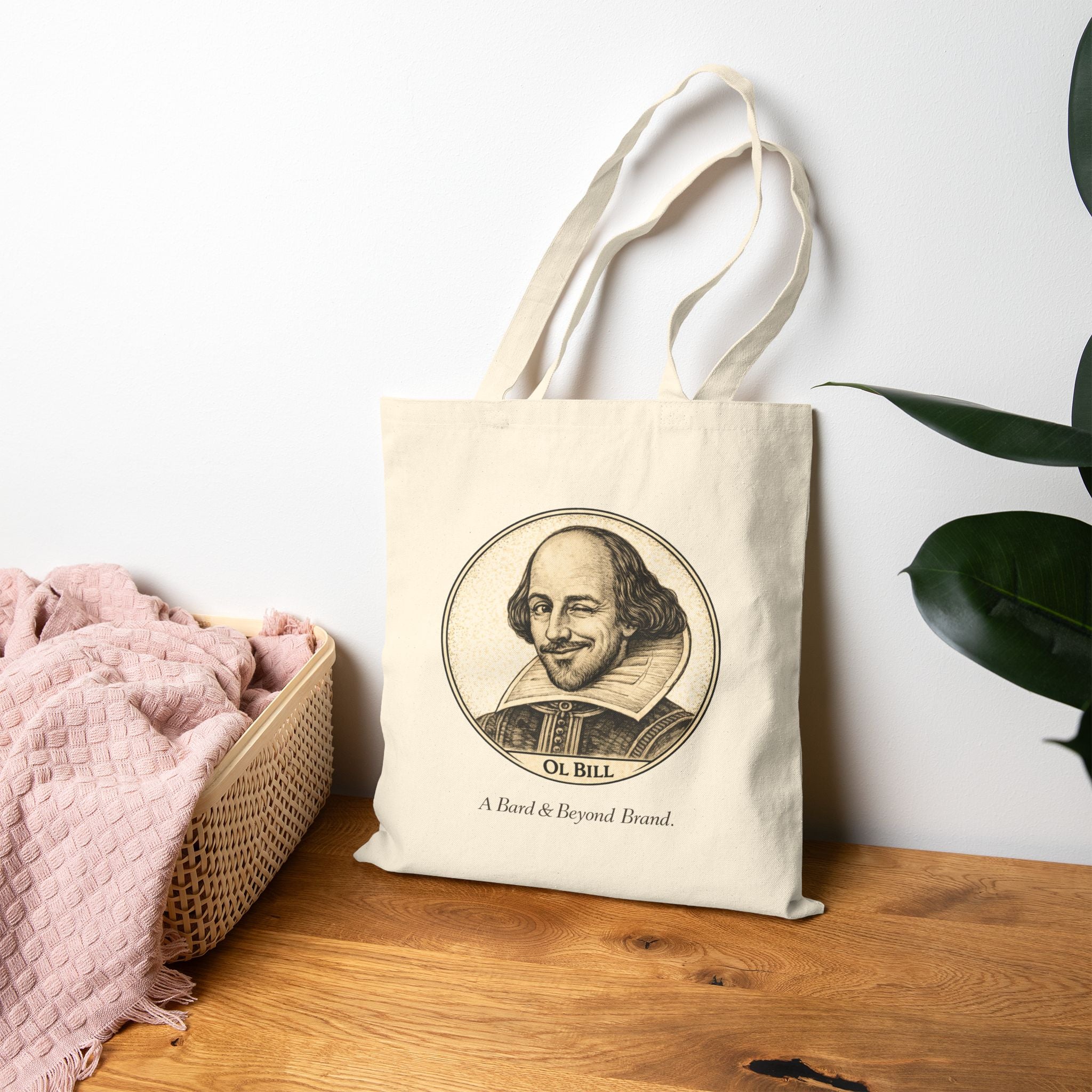 Shakespeare — The Bard & Ol’ Bill -- Canvas Carry-All